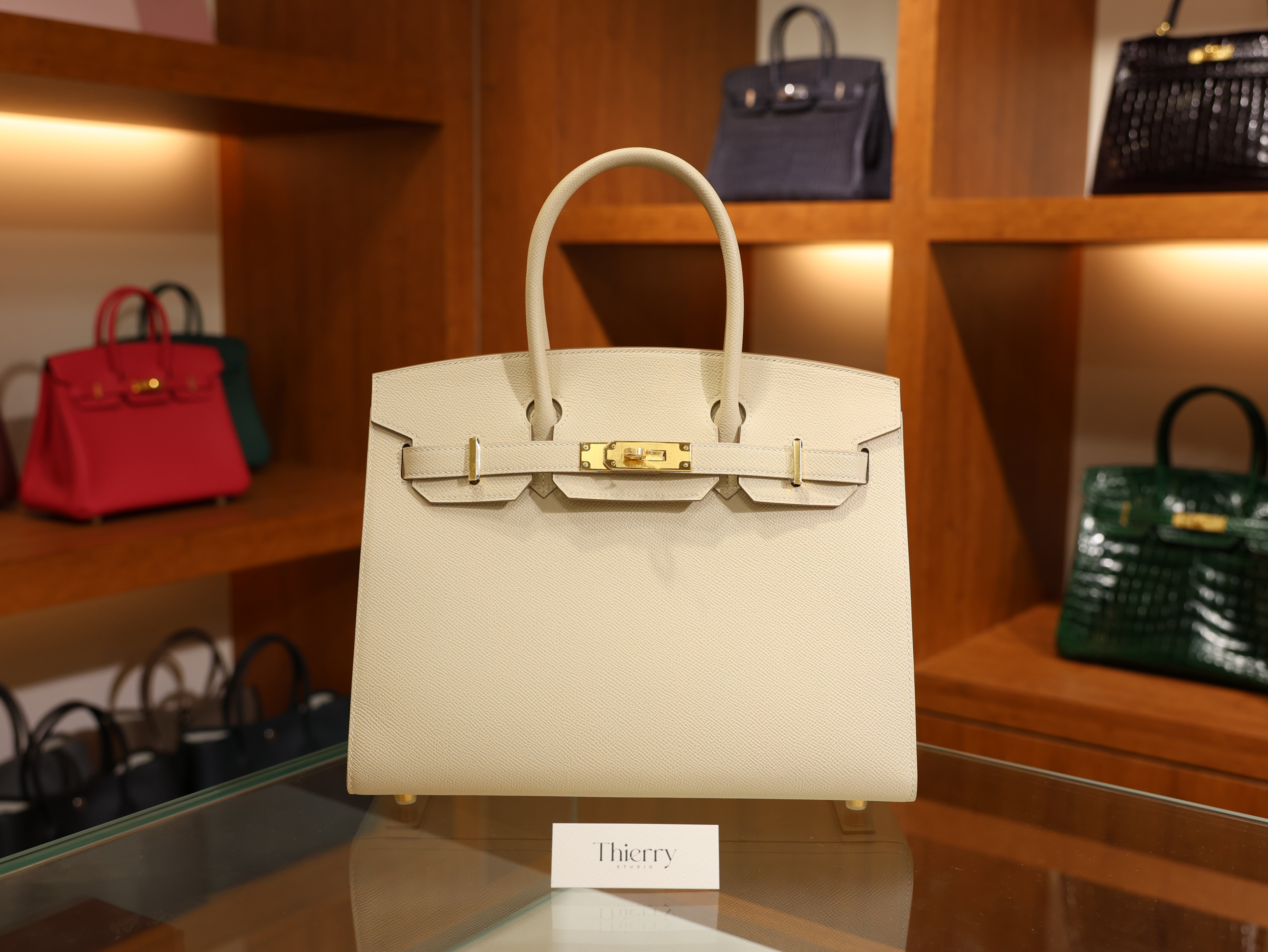 버킨 30 앱송 셀리에 끄레 금장