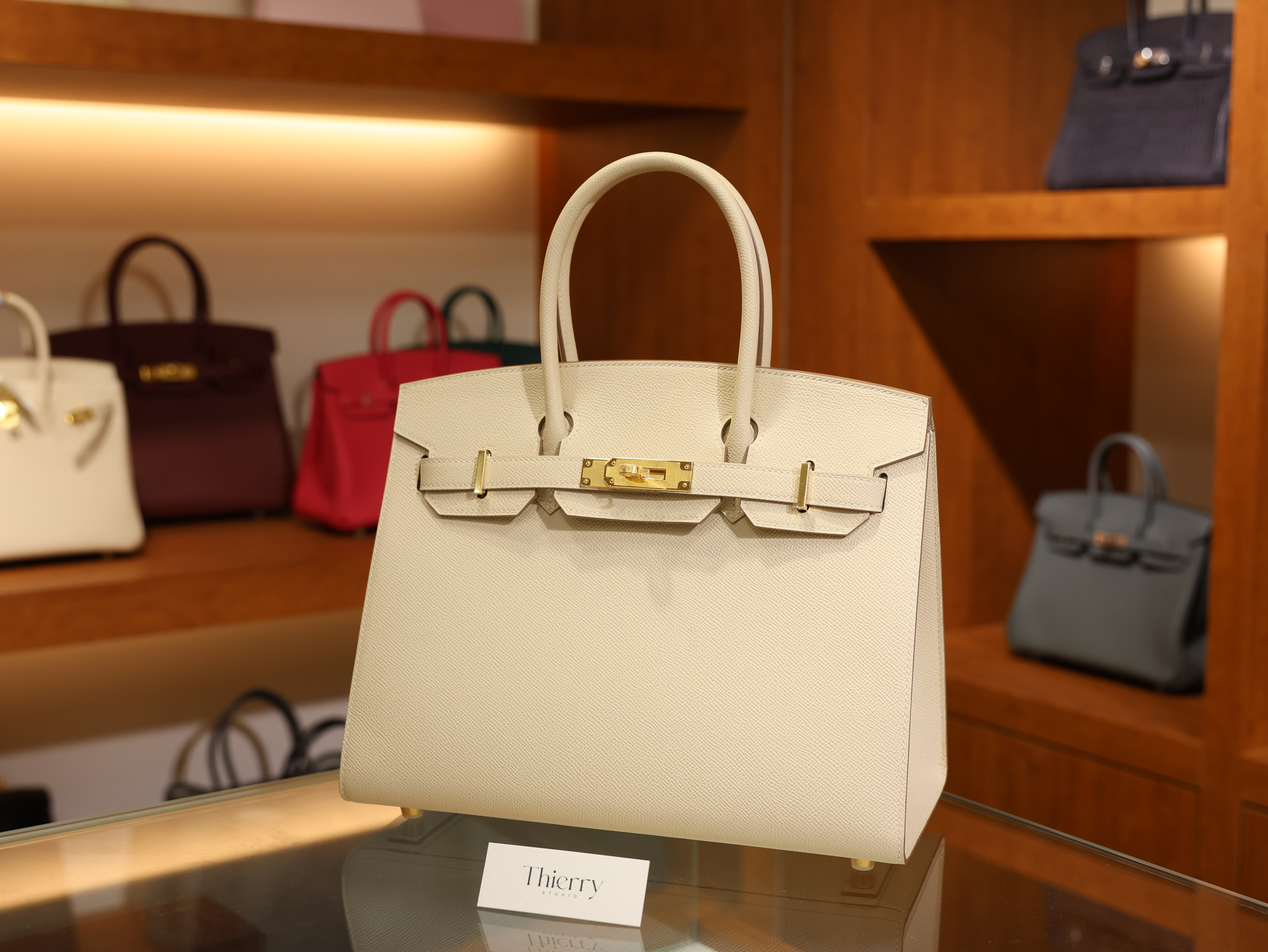 버킨 30 앱송 셀리에 끄레 금장