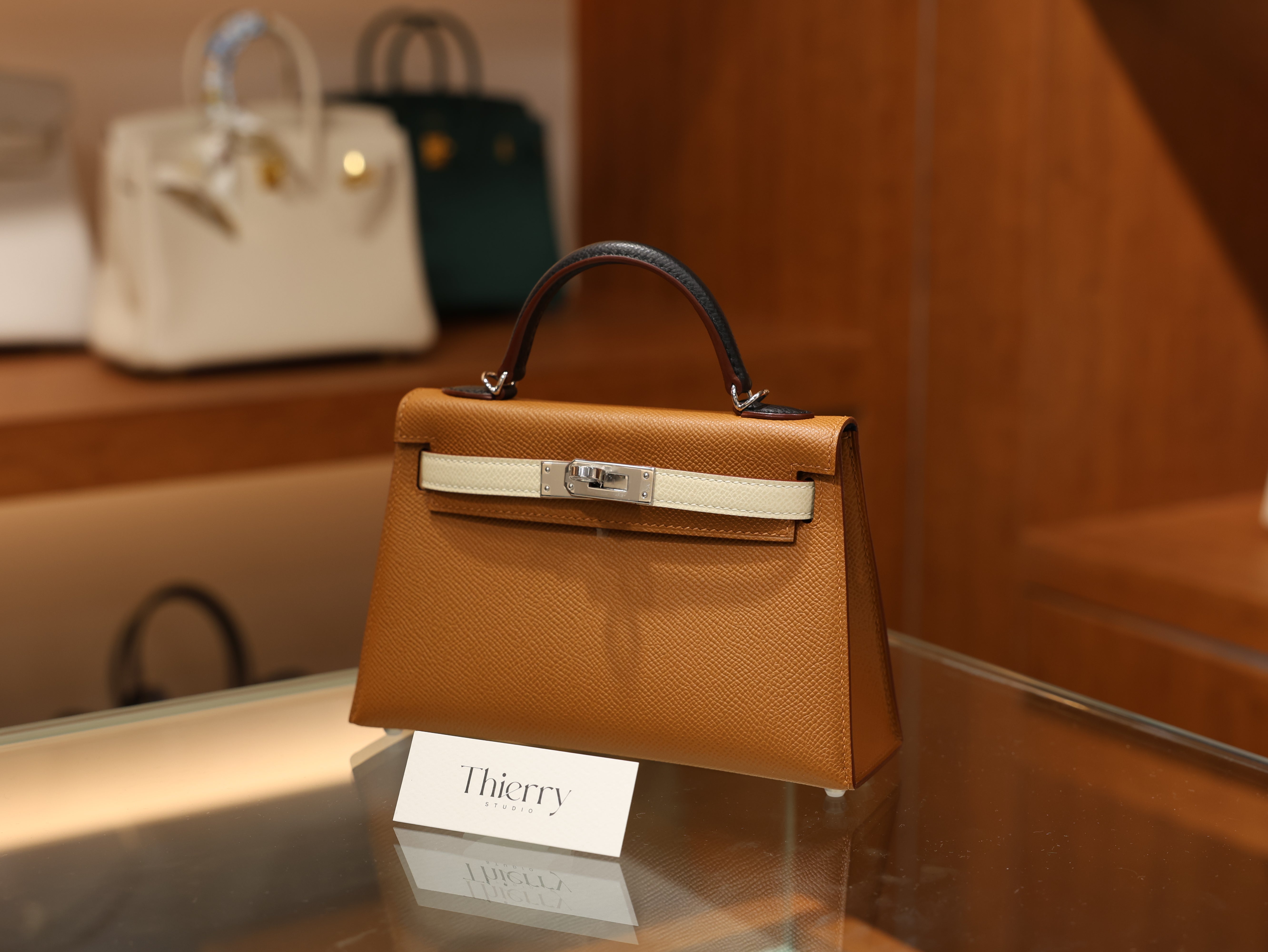 미니 켈리 앱송 골드 끄레 블랙 은장 (S.O)