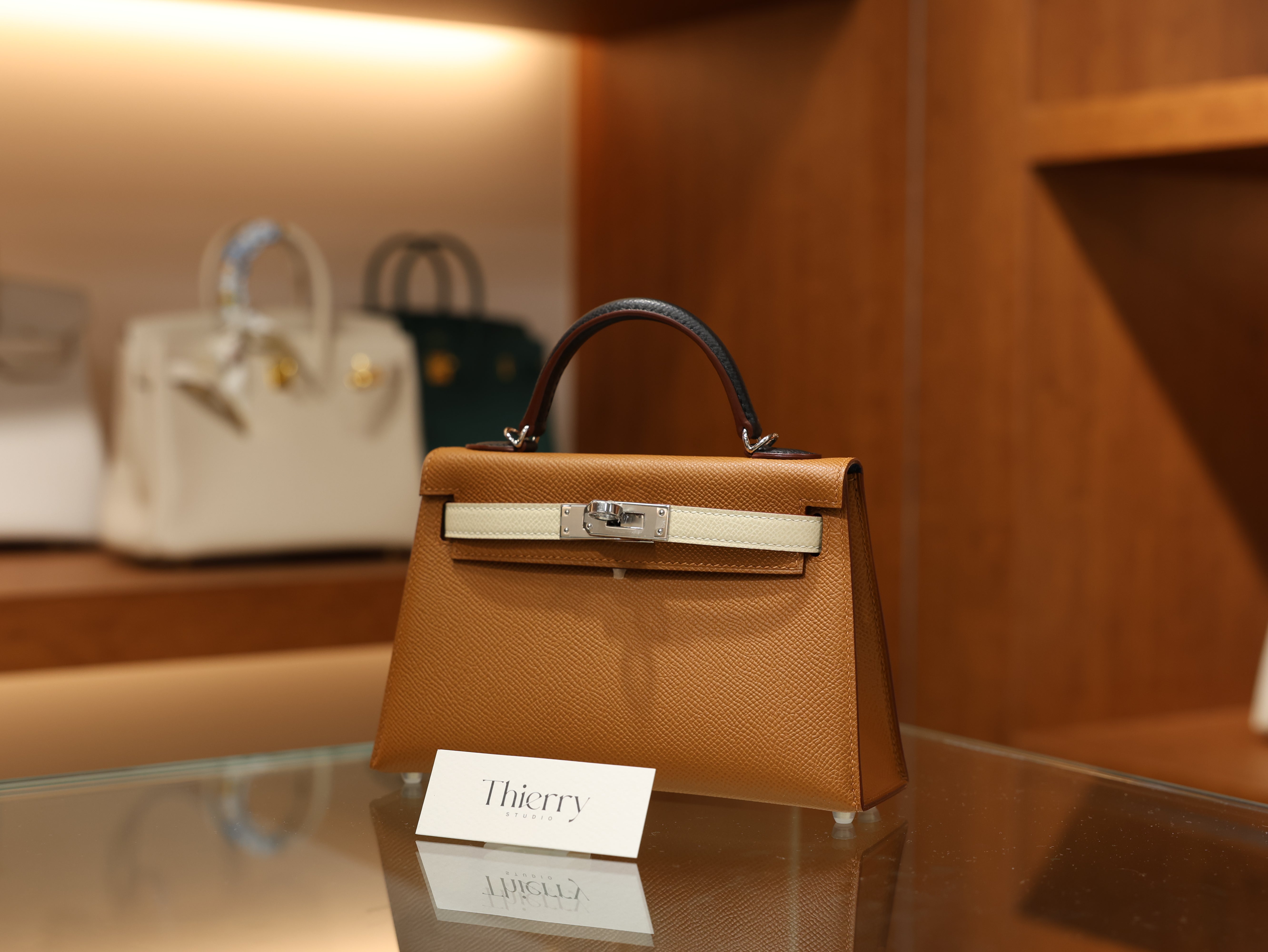 미니 켈리 앱송 골드 끄레 블랙 은장 (S.O)