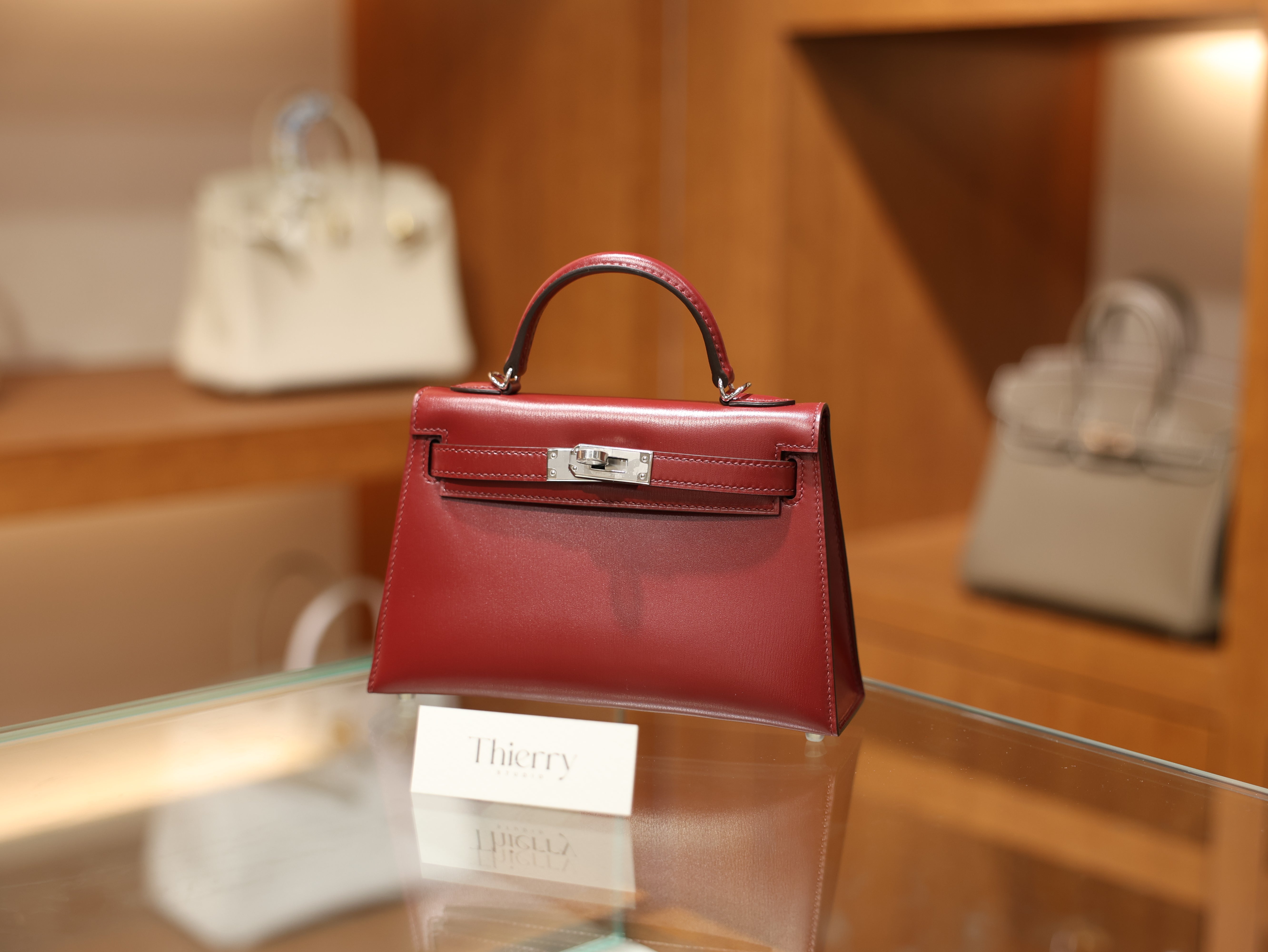 미니 켈리 복스 루즈아쉬 은장