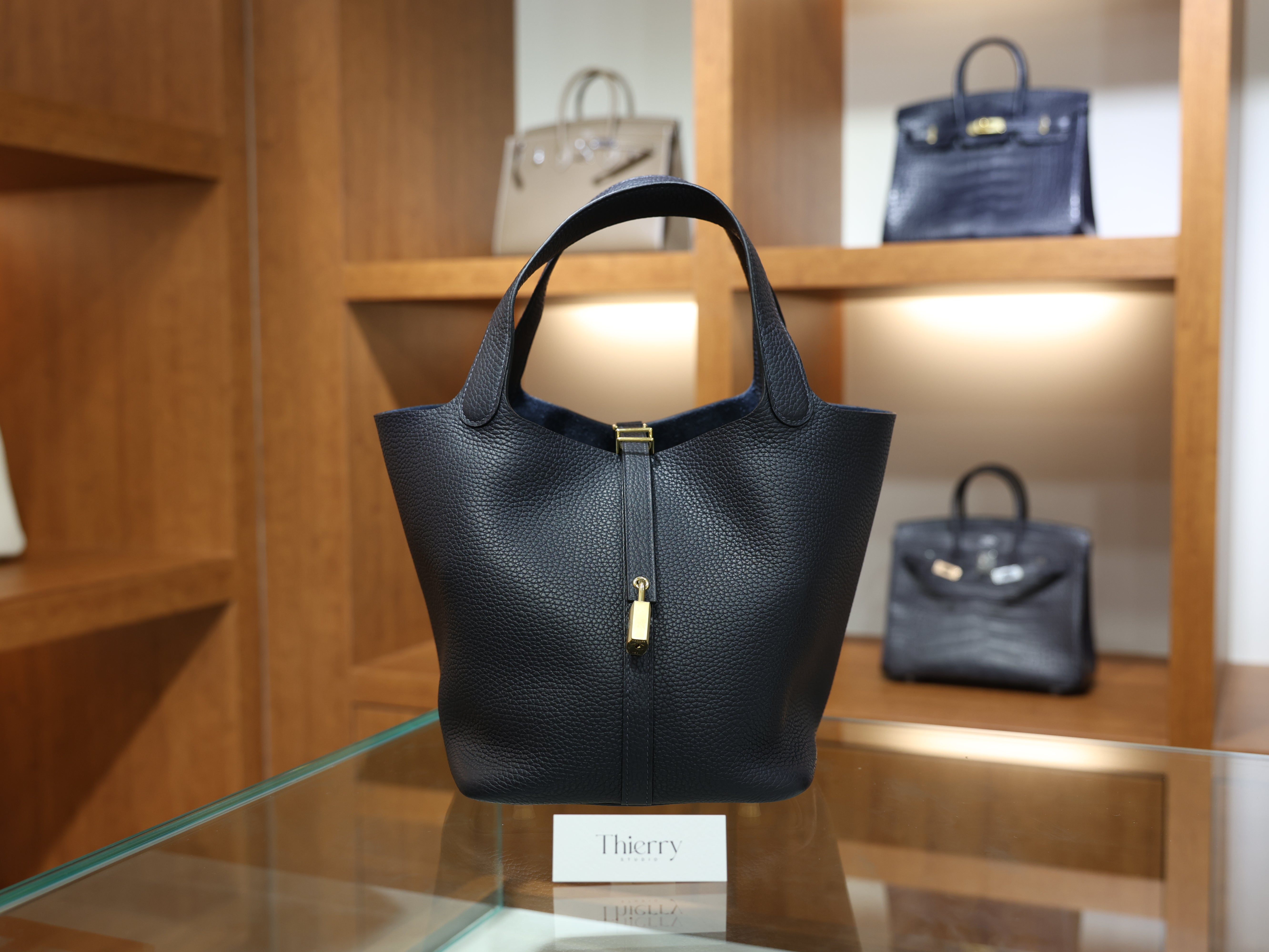 Picotin 22 clemence blue nuit GHW