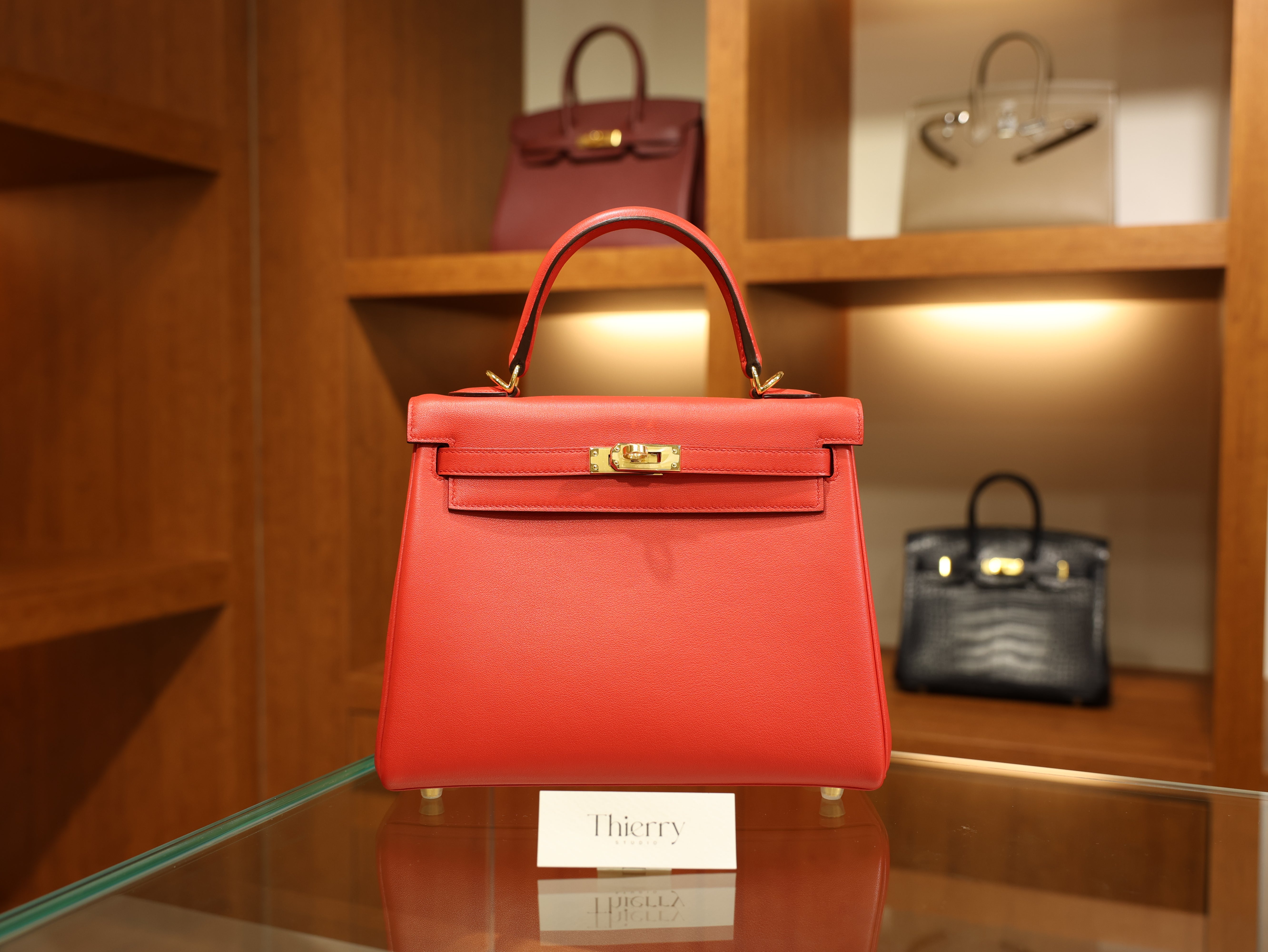 켈리 25 스위프트 루즈 드 퀘흐 금장