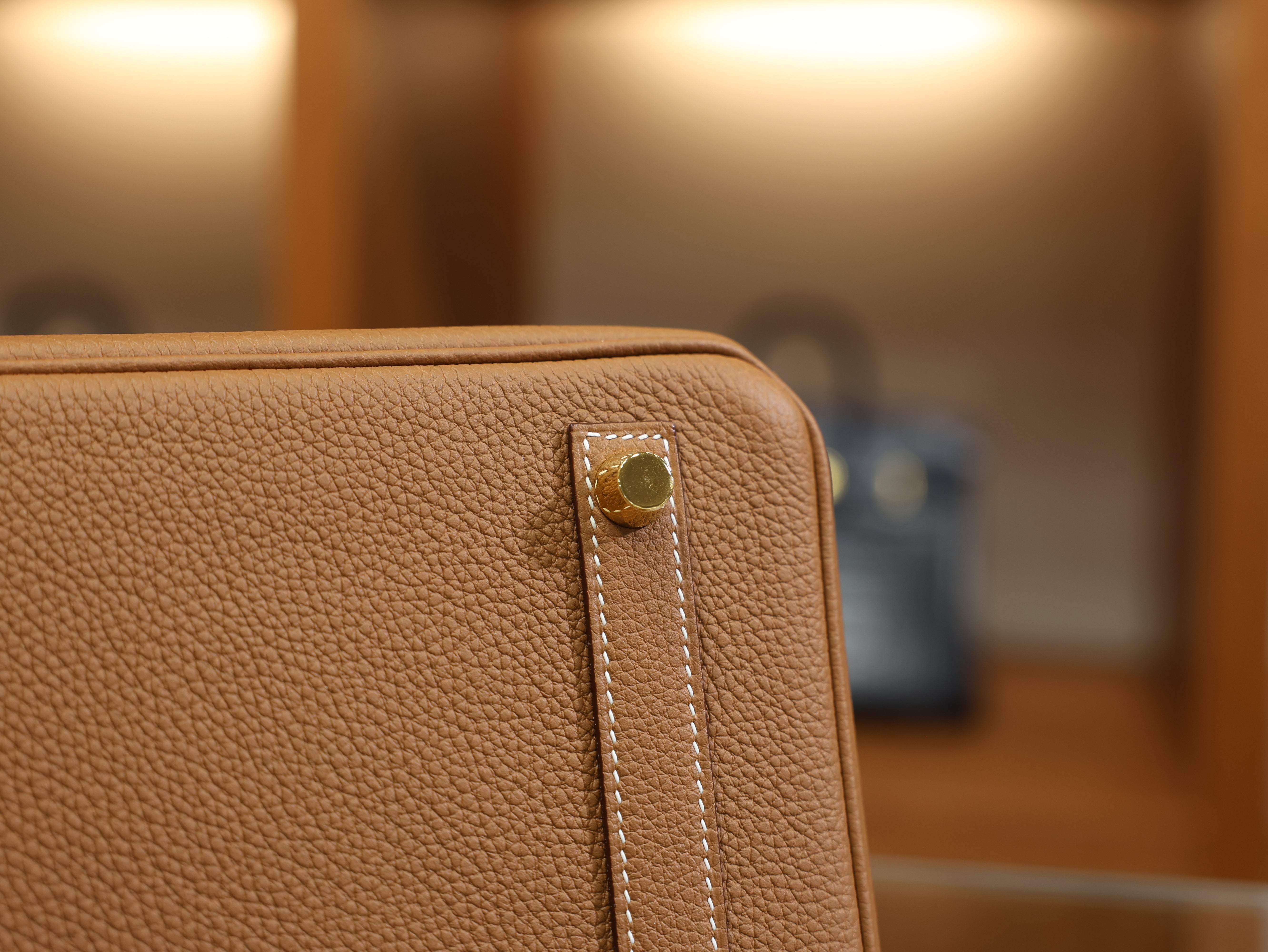 버킨 25 토고 골드 금장