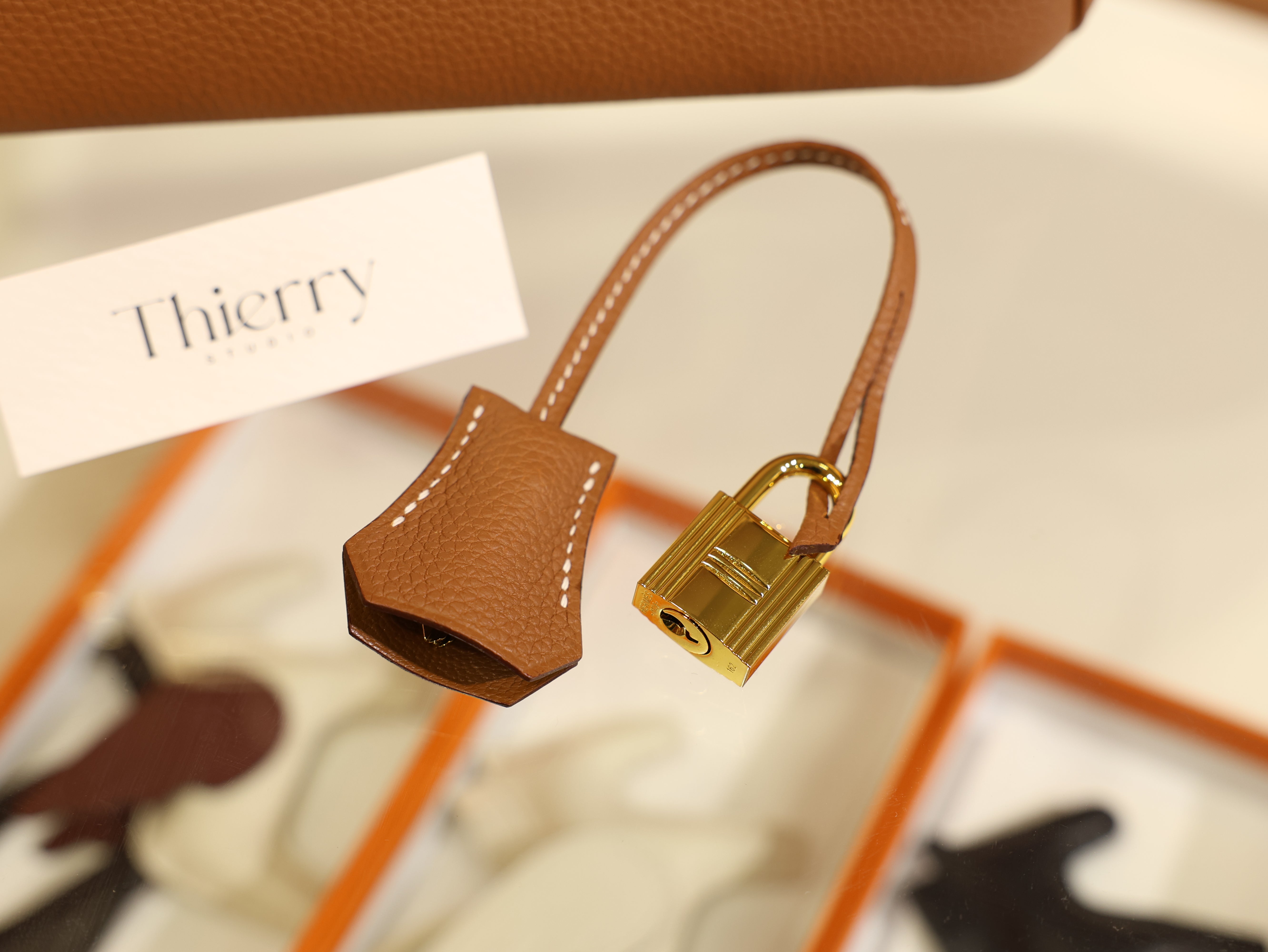 버킨 25 토고 골드 금장