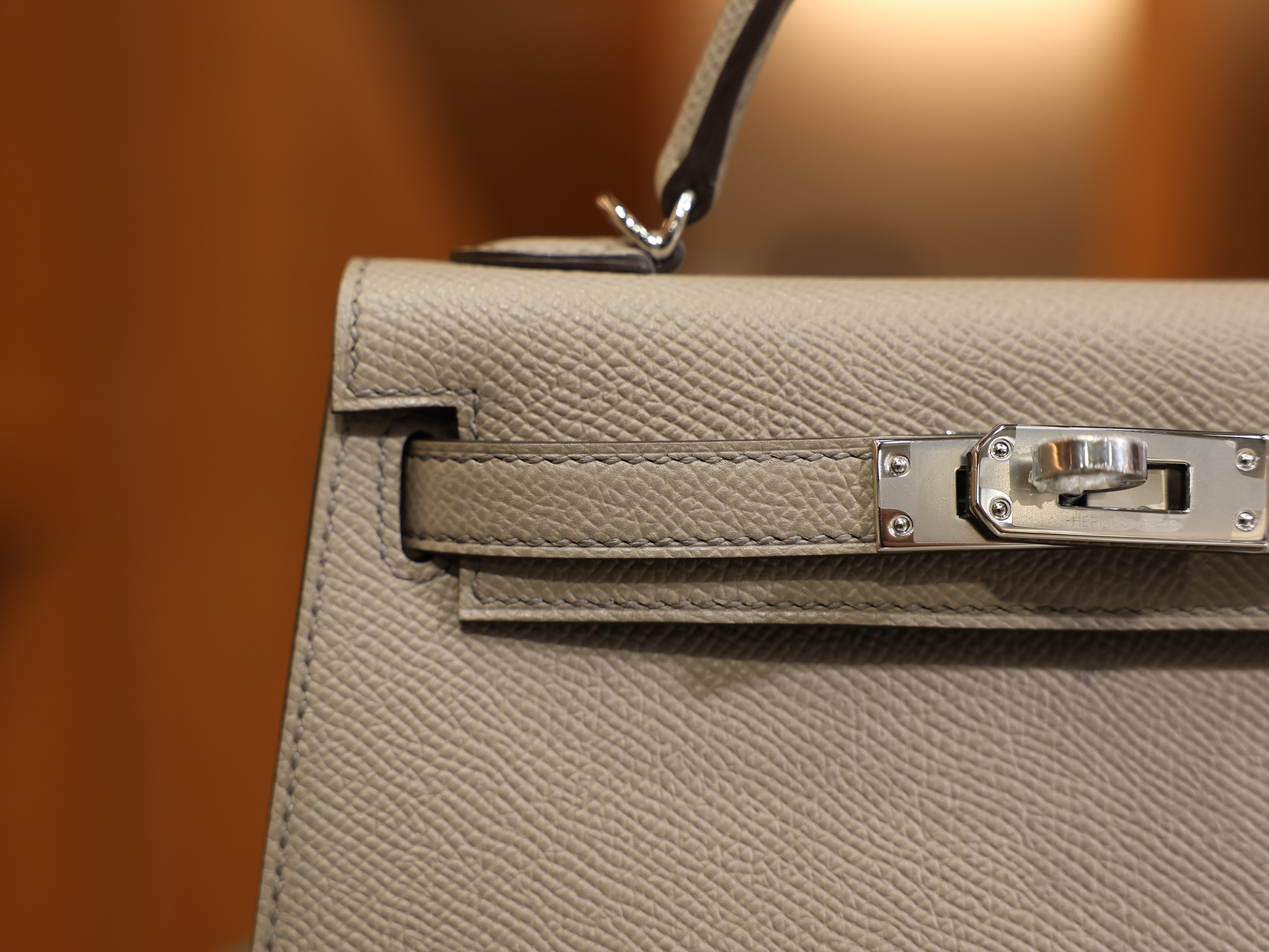 Kelly mini 2 epsom gris asphalt PHW