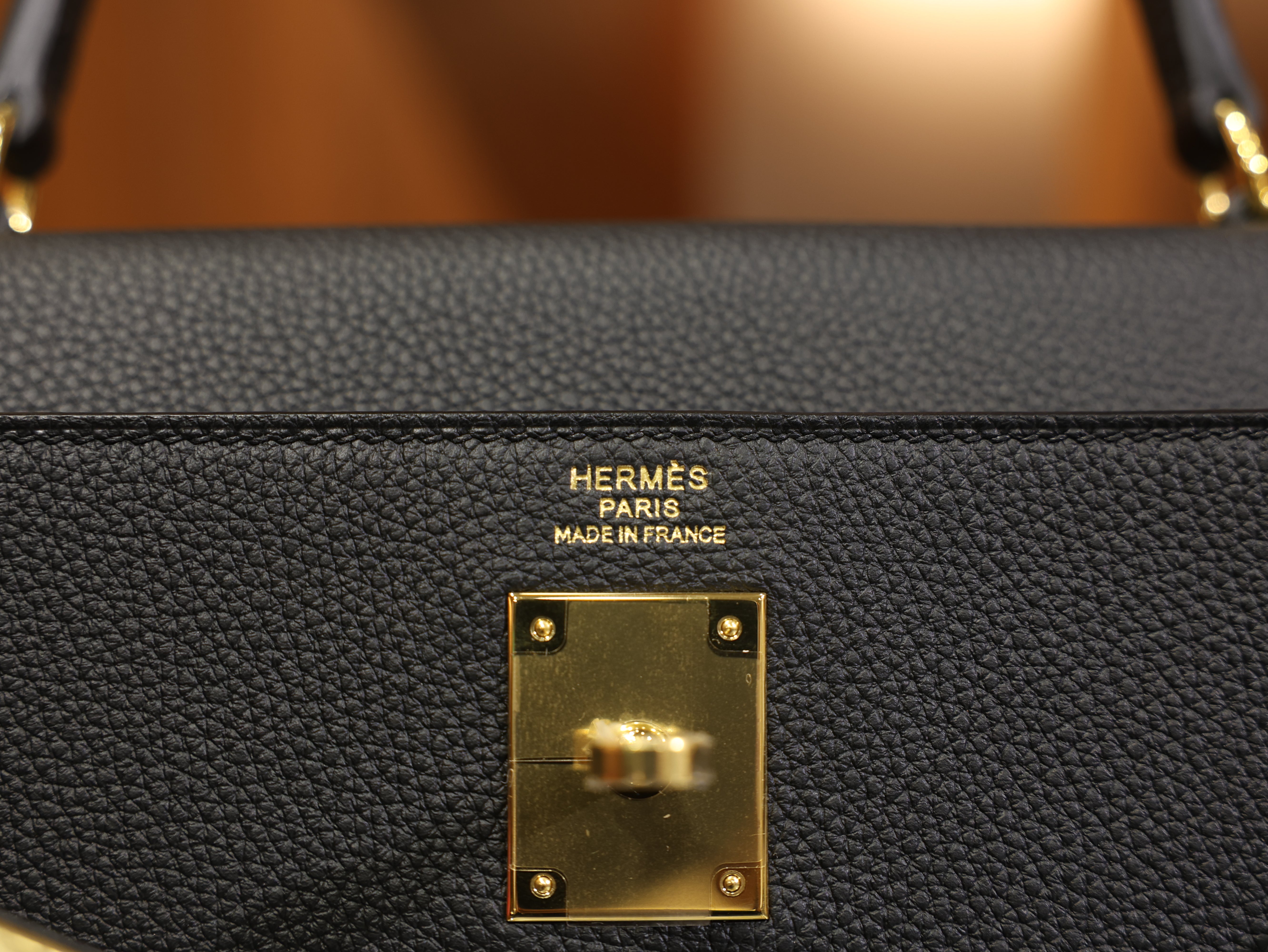 Kelly 32 togo black GHW