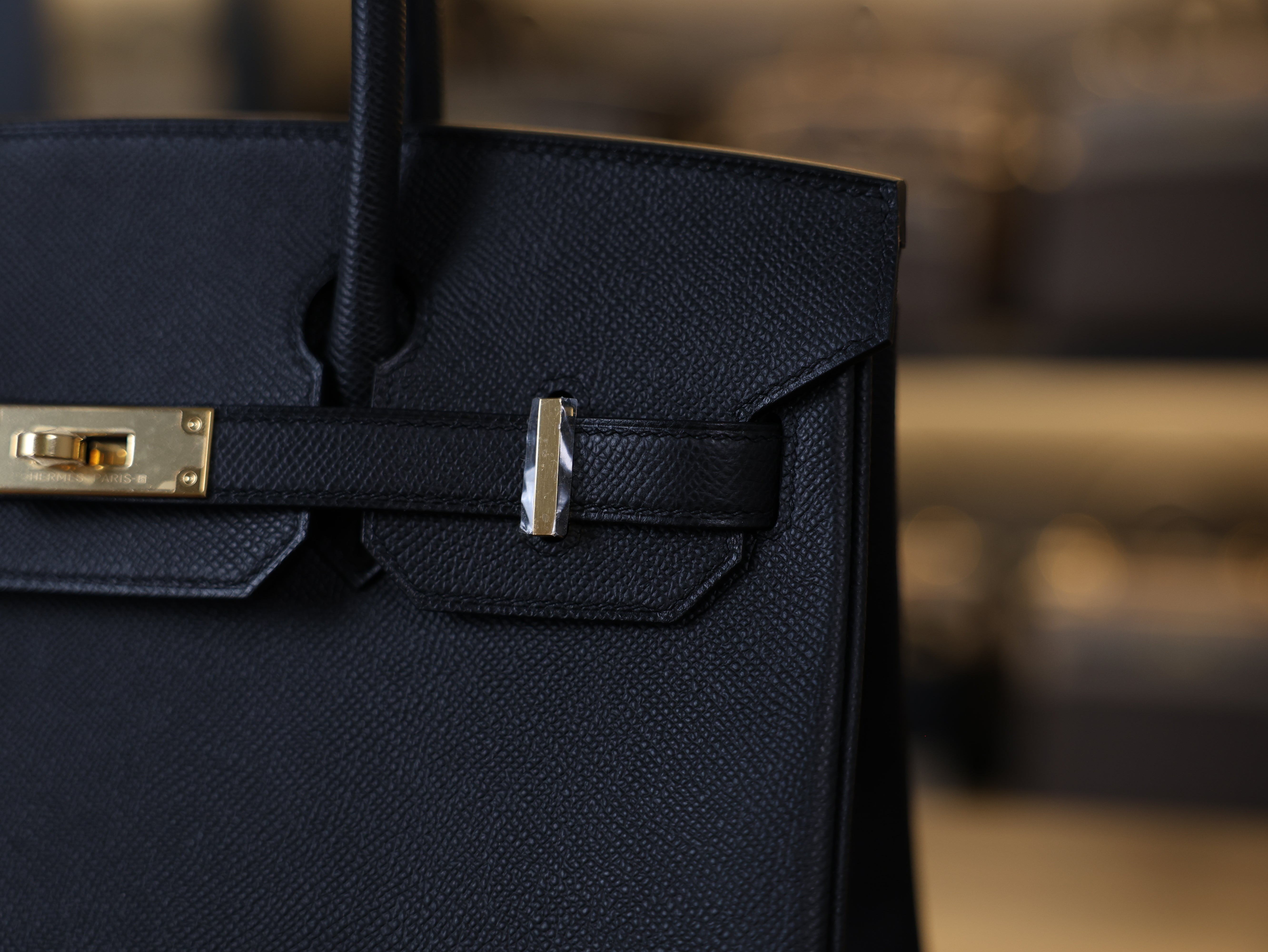 버킨 30 앱송 르투르네 블랙 금장