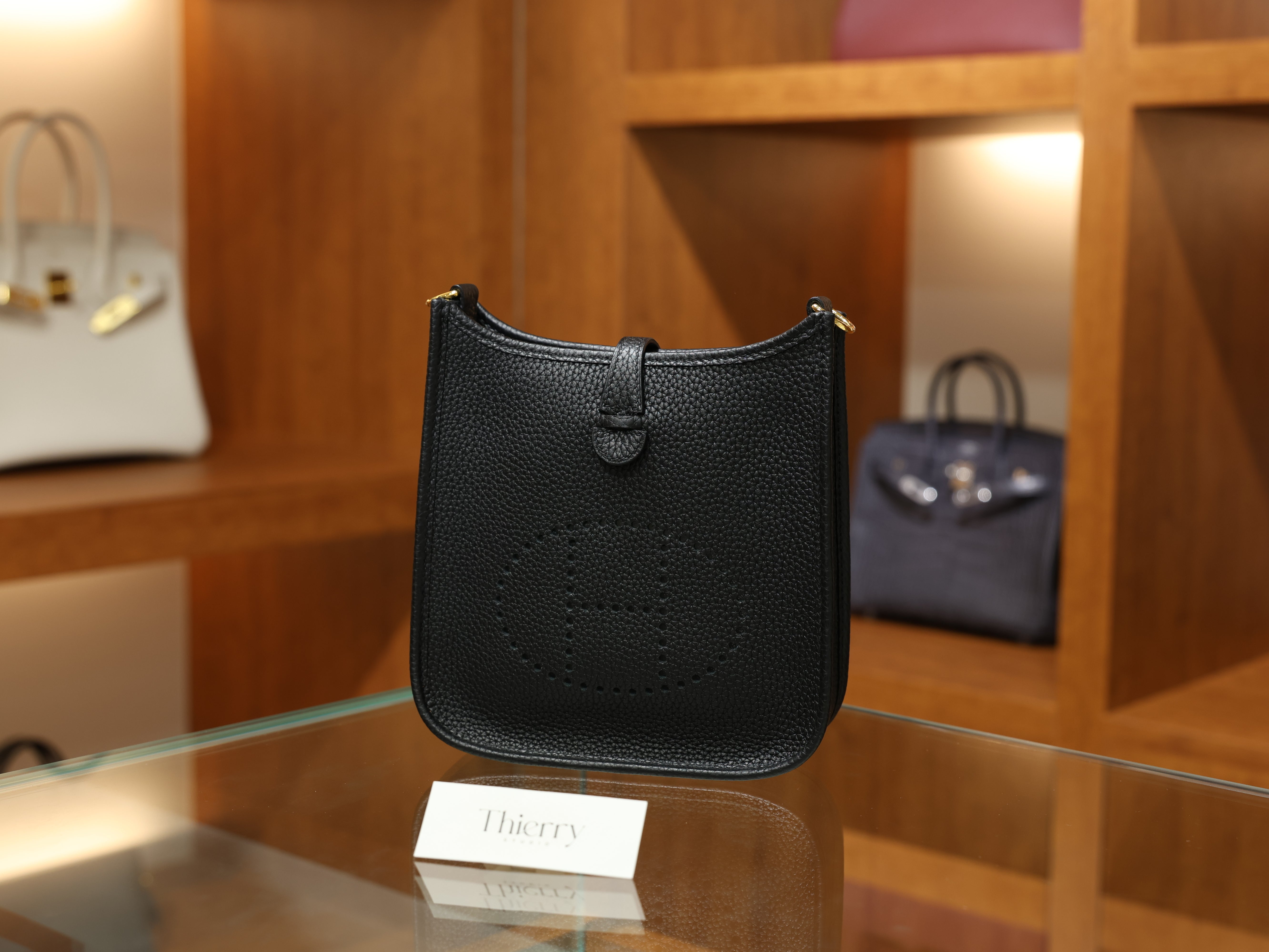 에블린 미니 끌레망스 블랙 금장