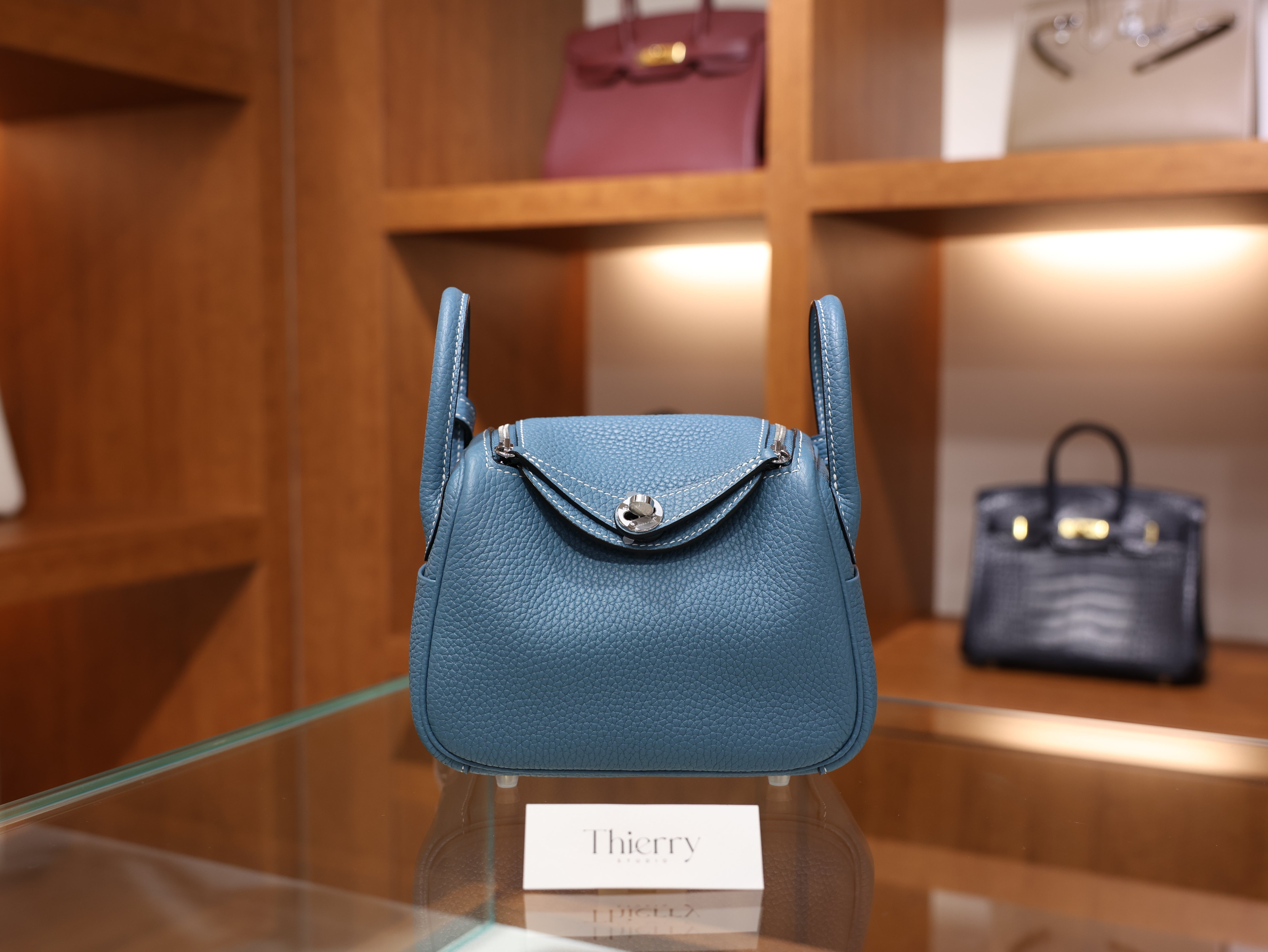 미니 린디 끌레망스 블루진 은장