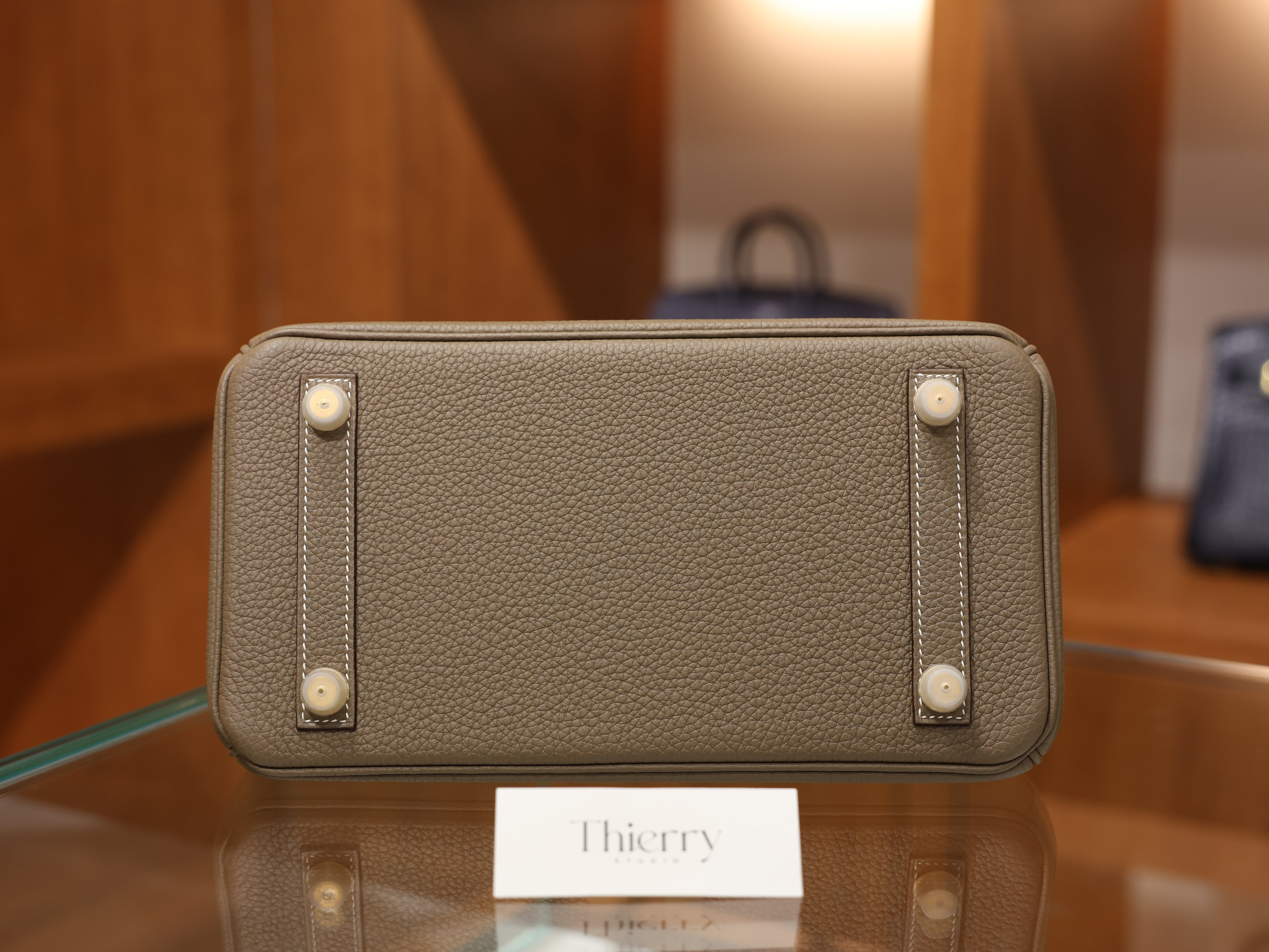 버킨 25 토고 에토프 금장