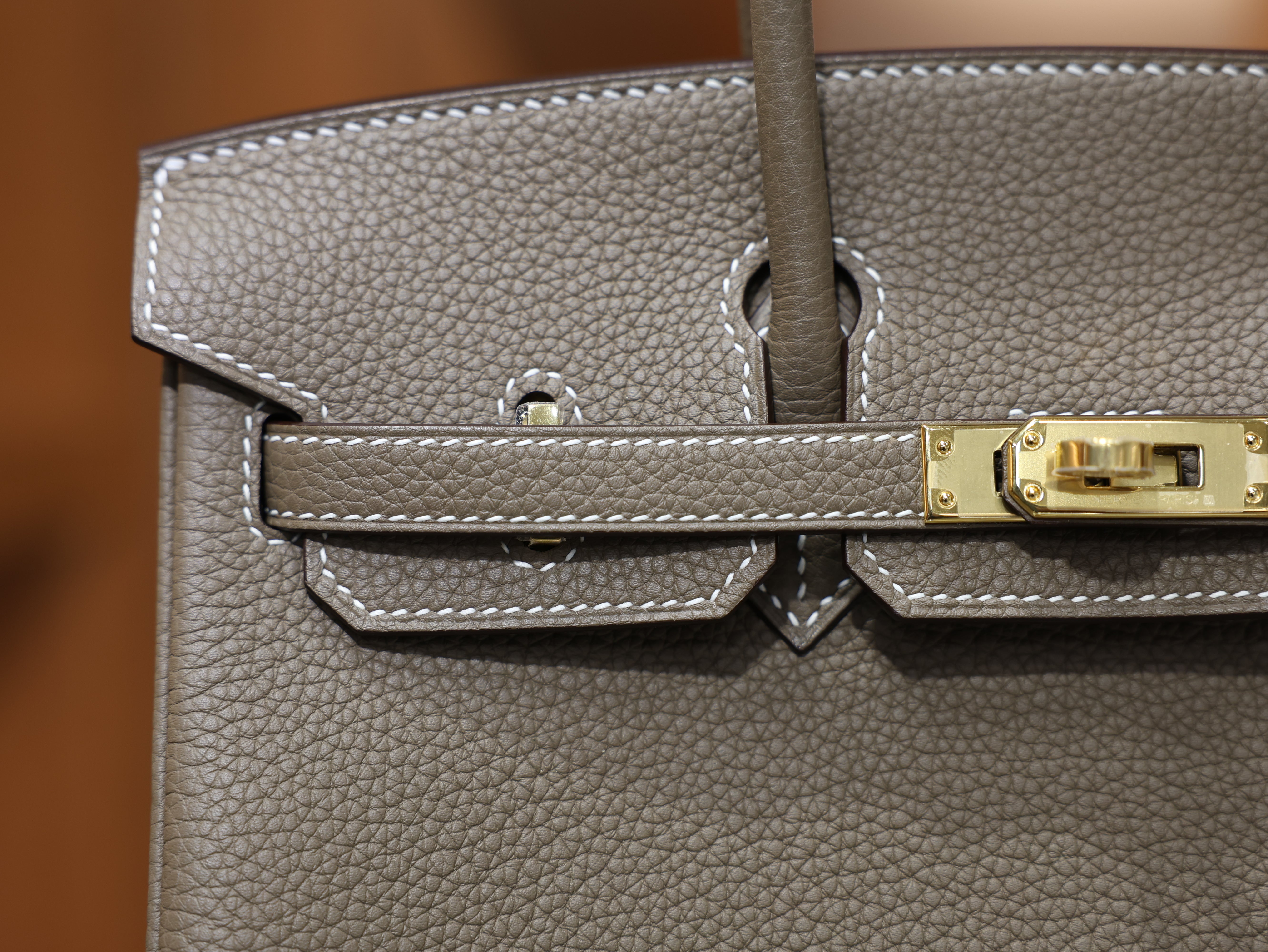 버킨 25 토고 에토프 금장