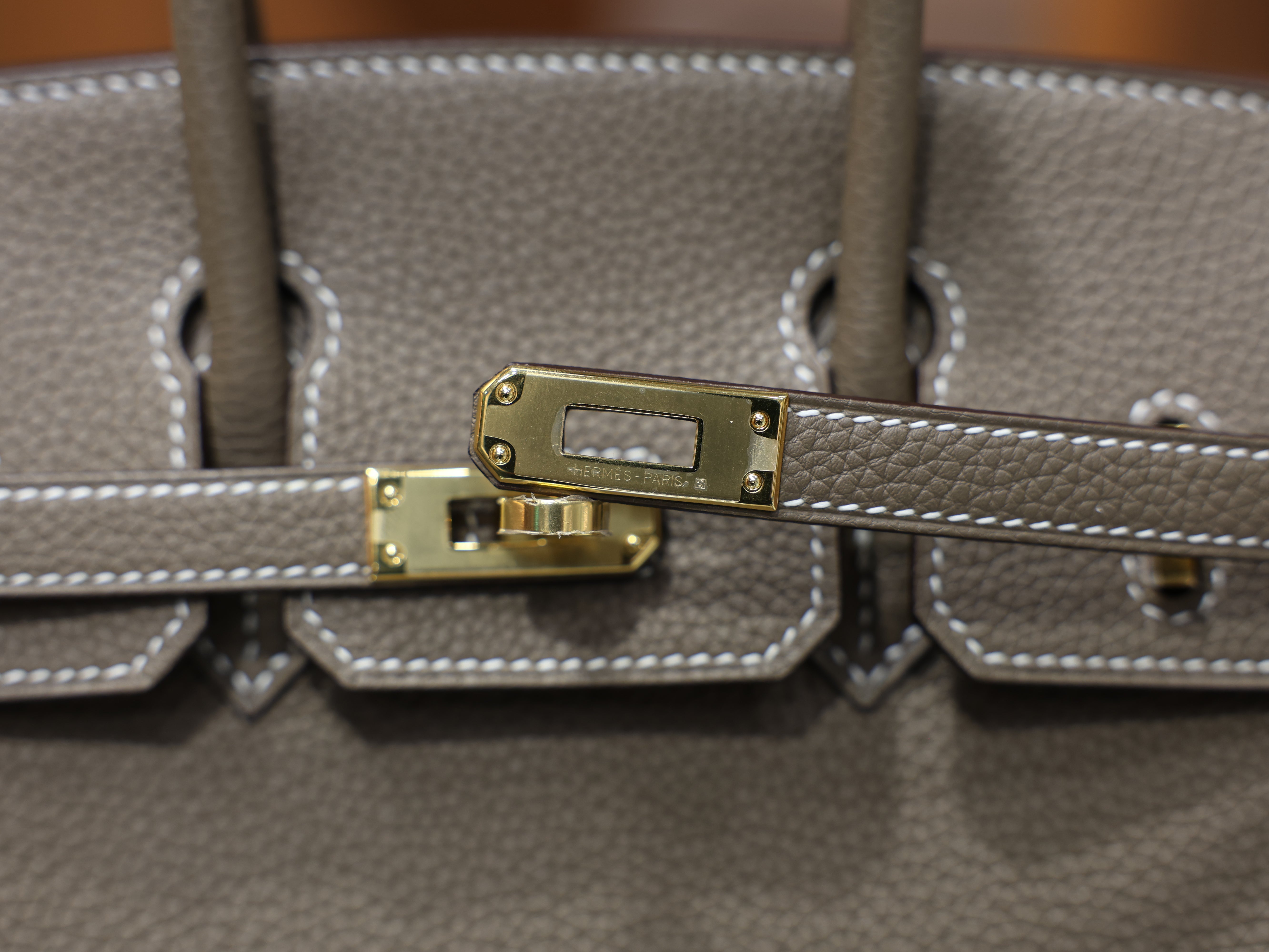 버킨 25 토고 에토프 금장