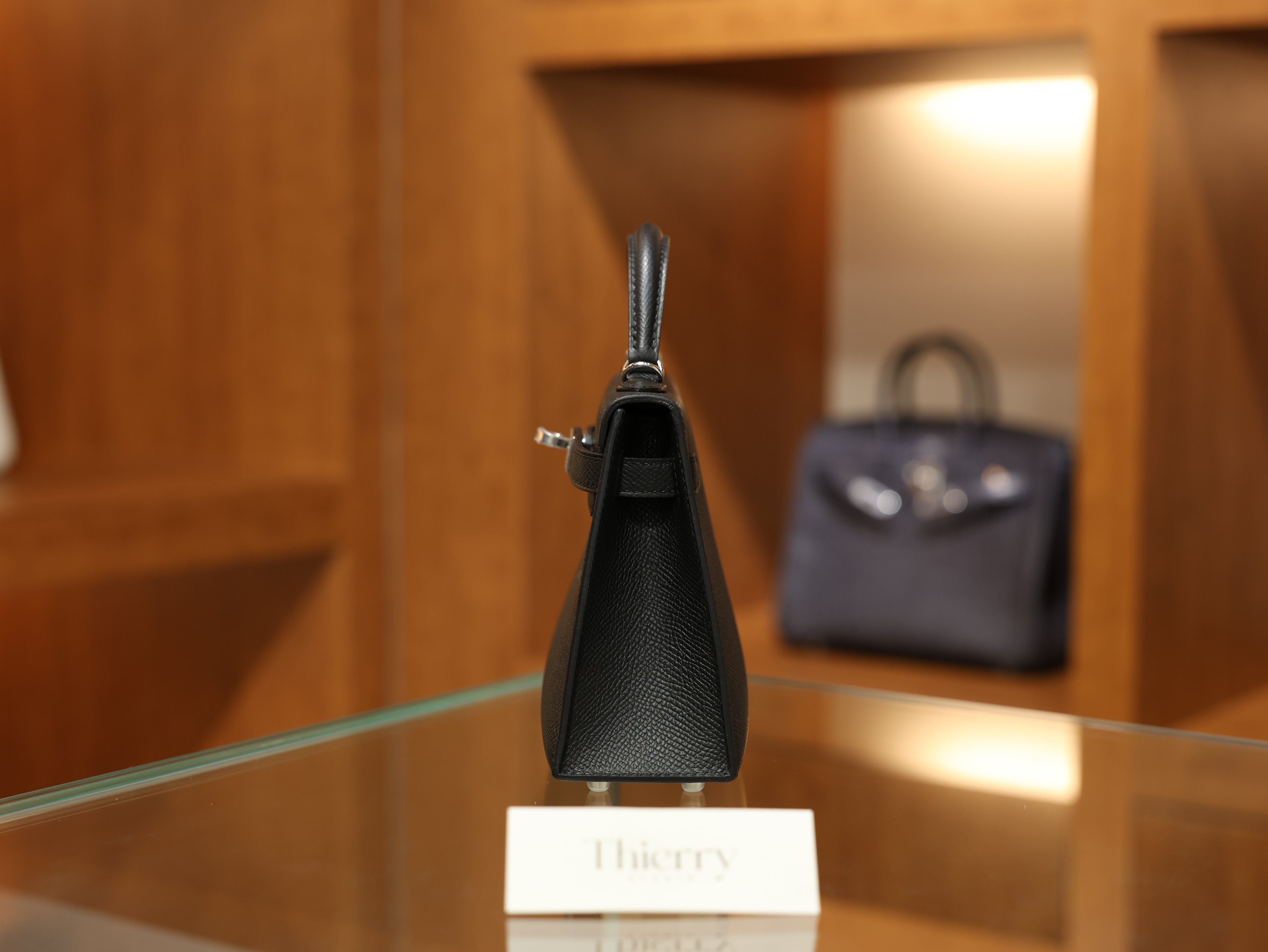 미니 켈리 앱송 블랙 은장