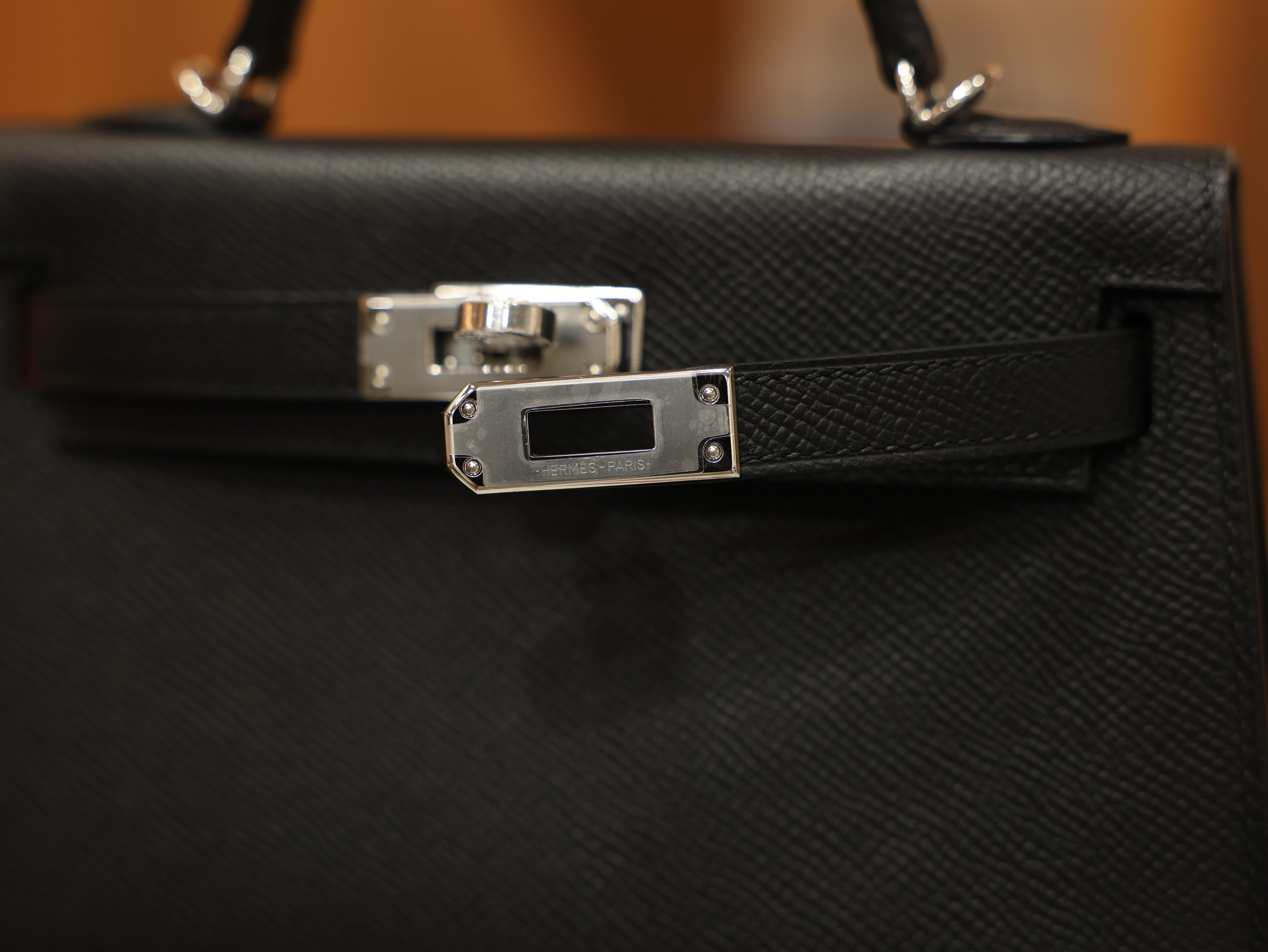 미니 켈리 앱송 블랙 은장