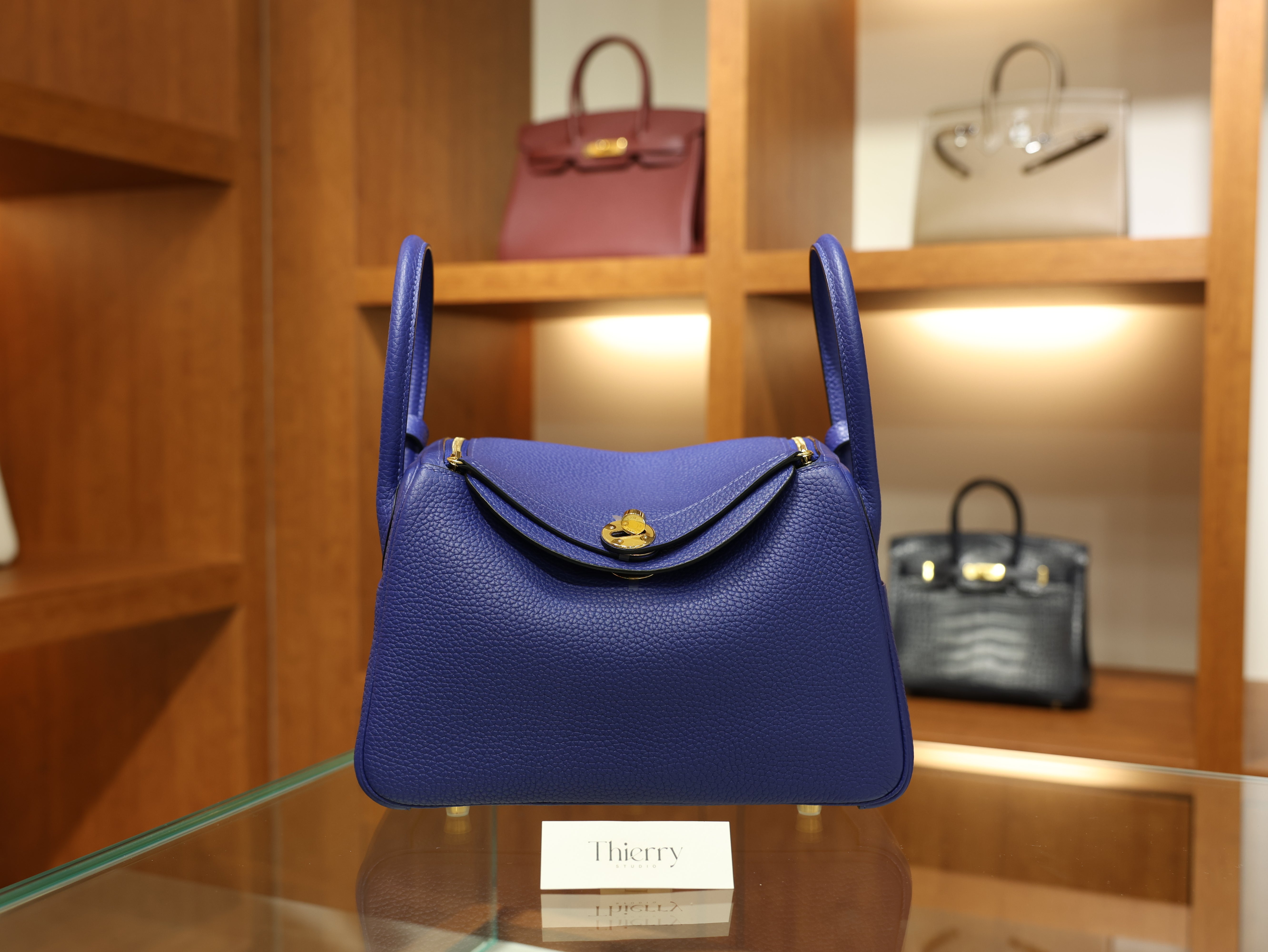 린디 26 끌레망스 블루 일렉트릭 금장