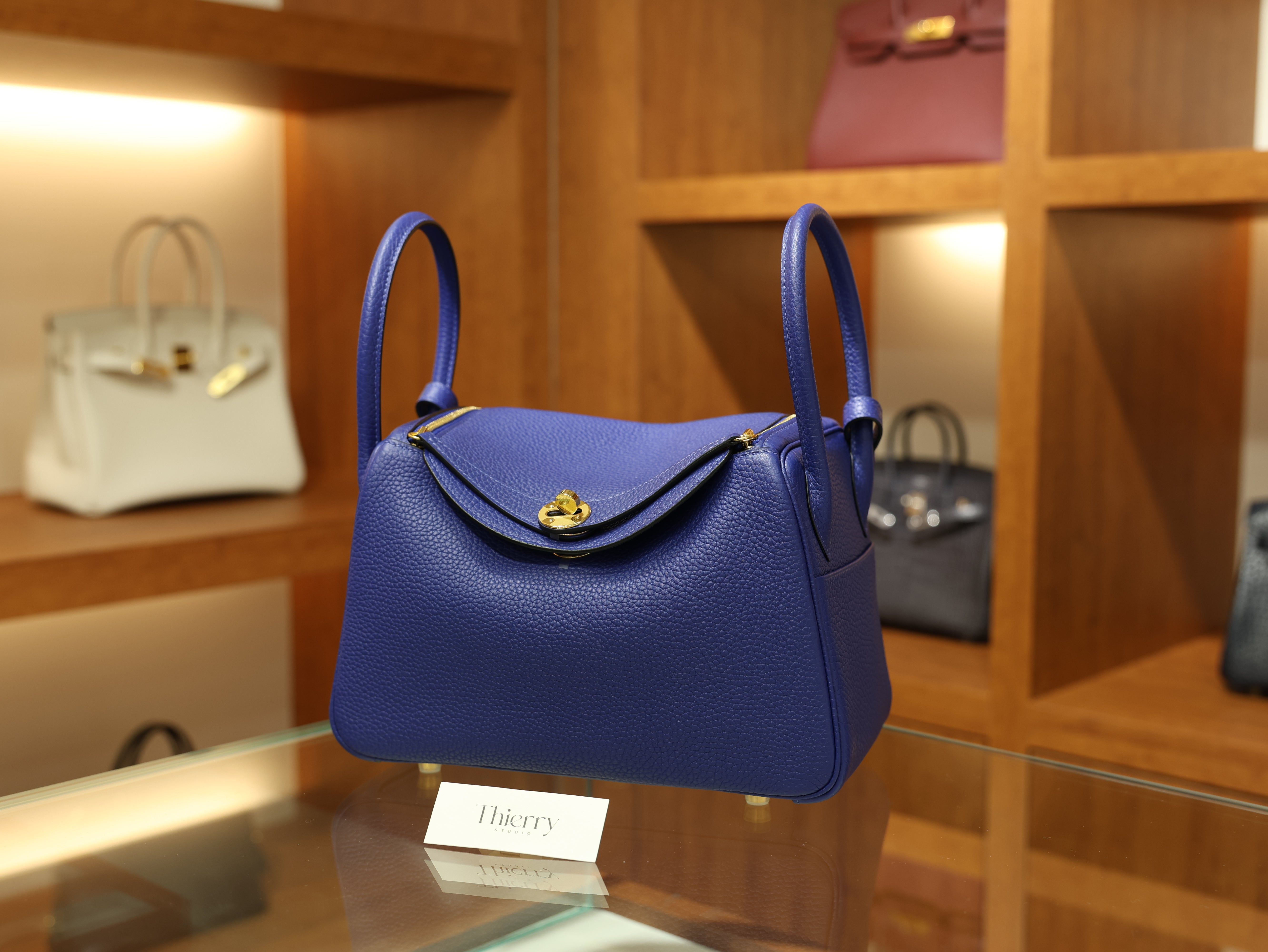 린디 26 끌레망스 블루 일렉트릭 금장