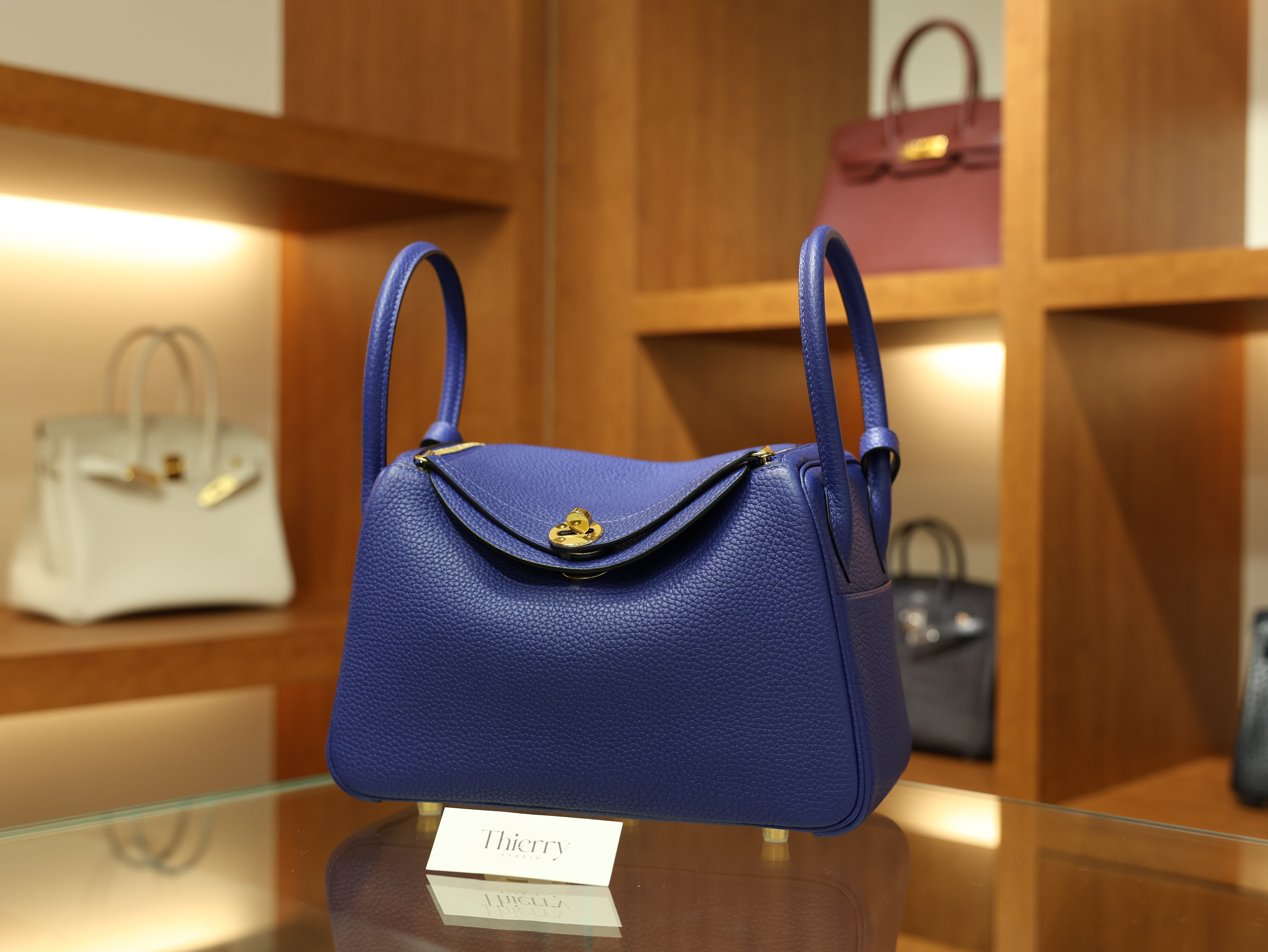 린디 26 끌레망스 블루 일렉트릭 금장