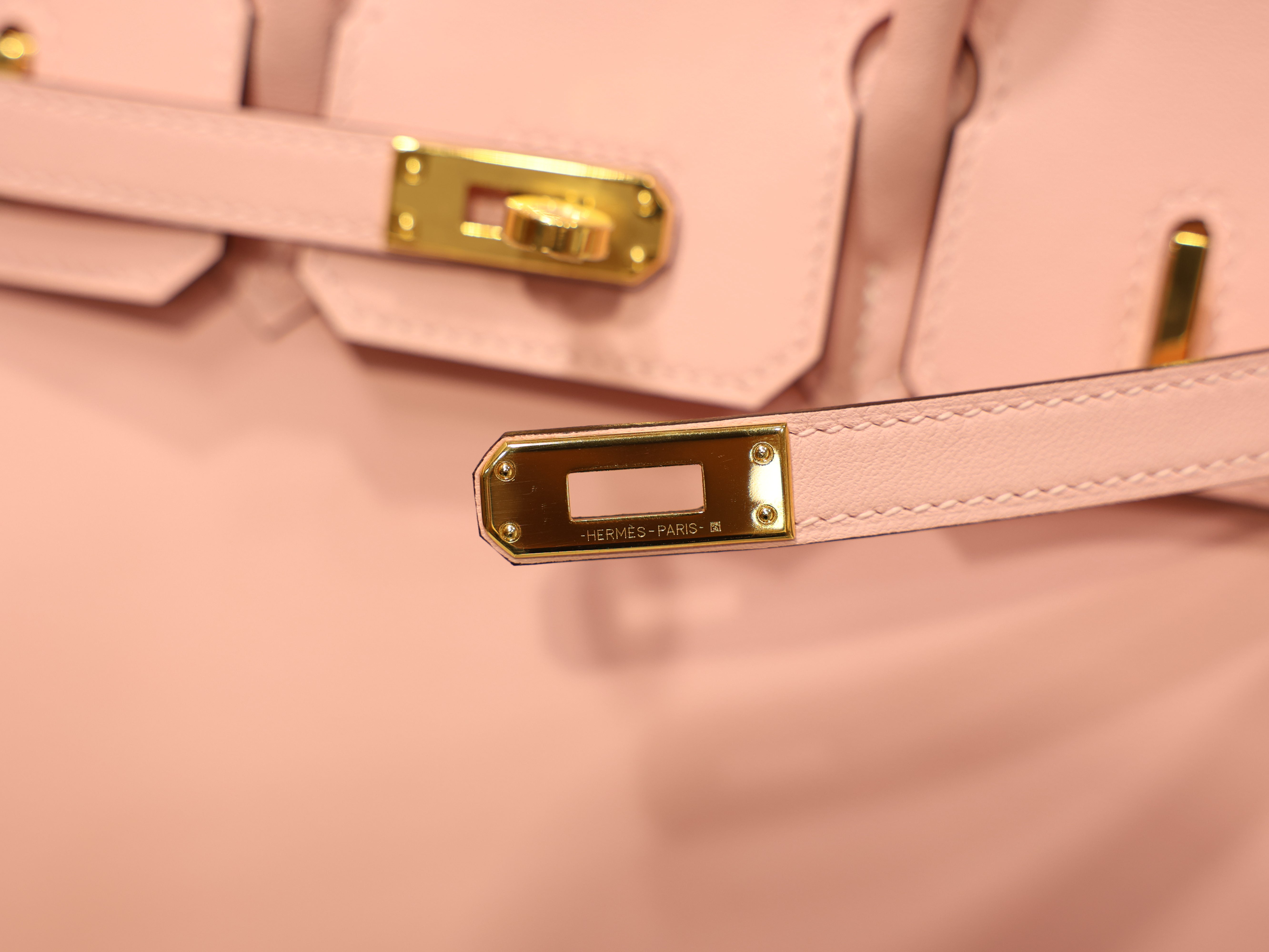 버킨 25 스위프트 로즈사쿠라 금장