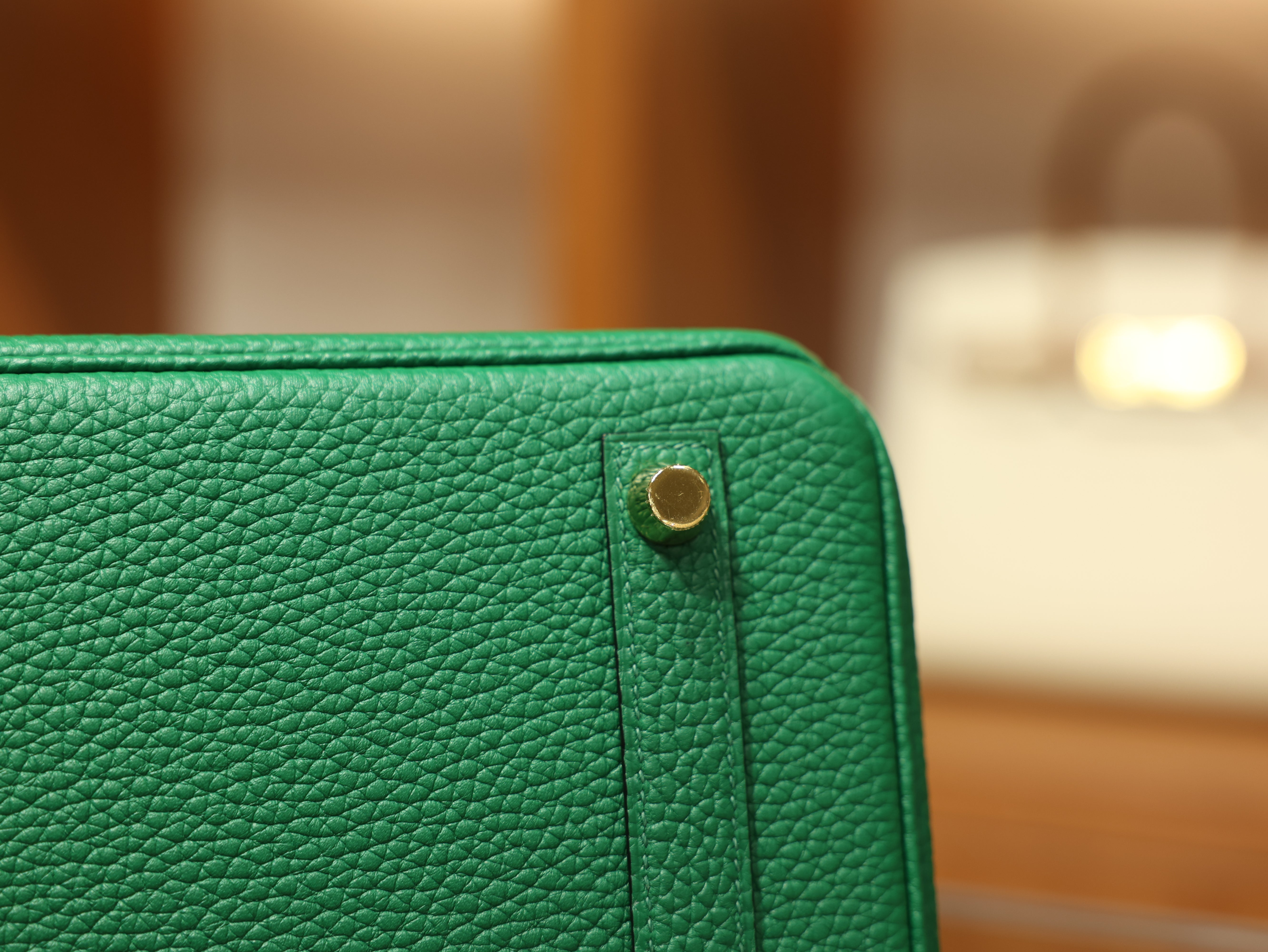 버킨 25 끌레망스 베르트 베르티고 금장