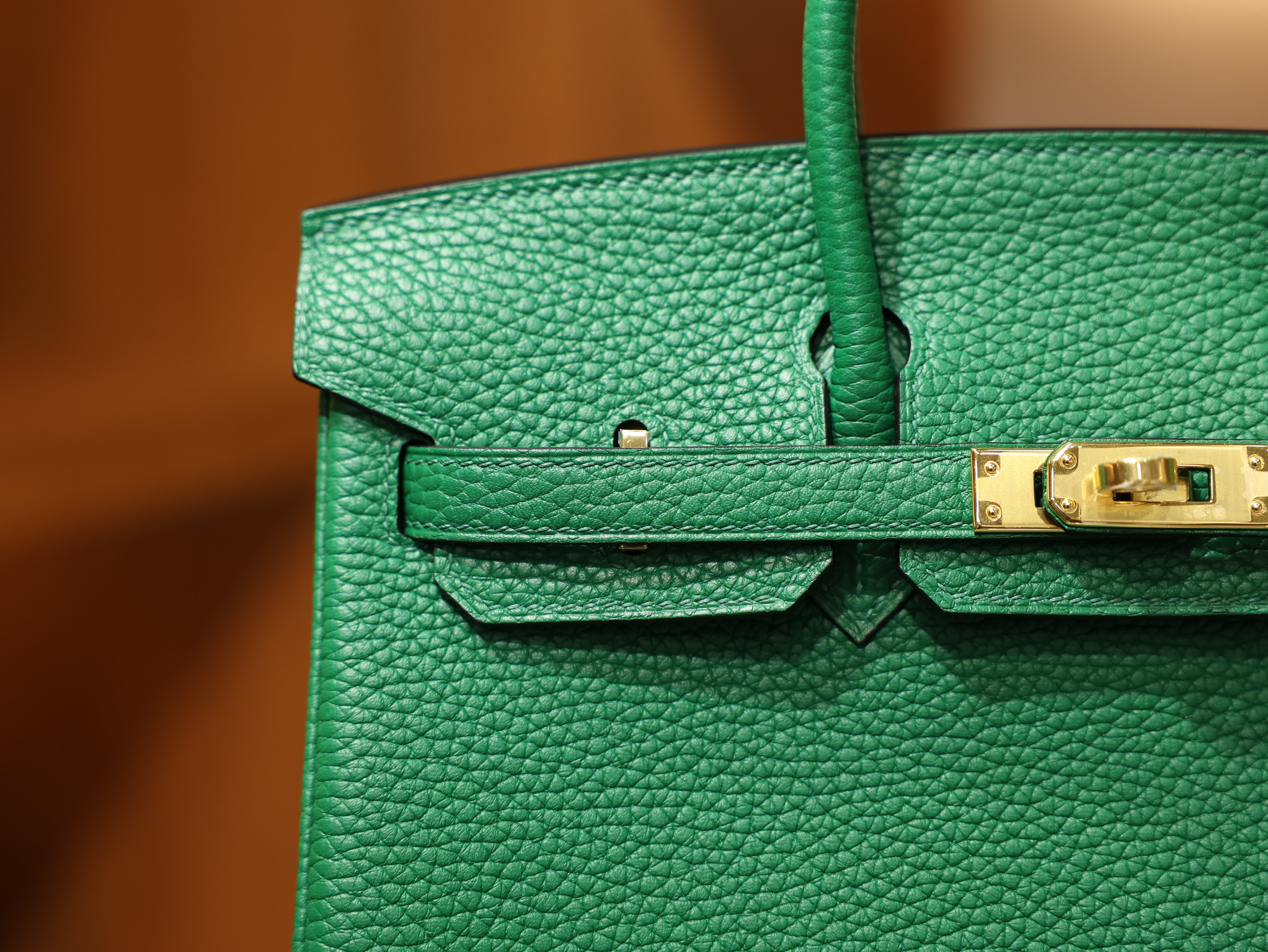 버킨 25 끌레망스 베르트 베르티고 금장