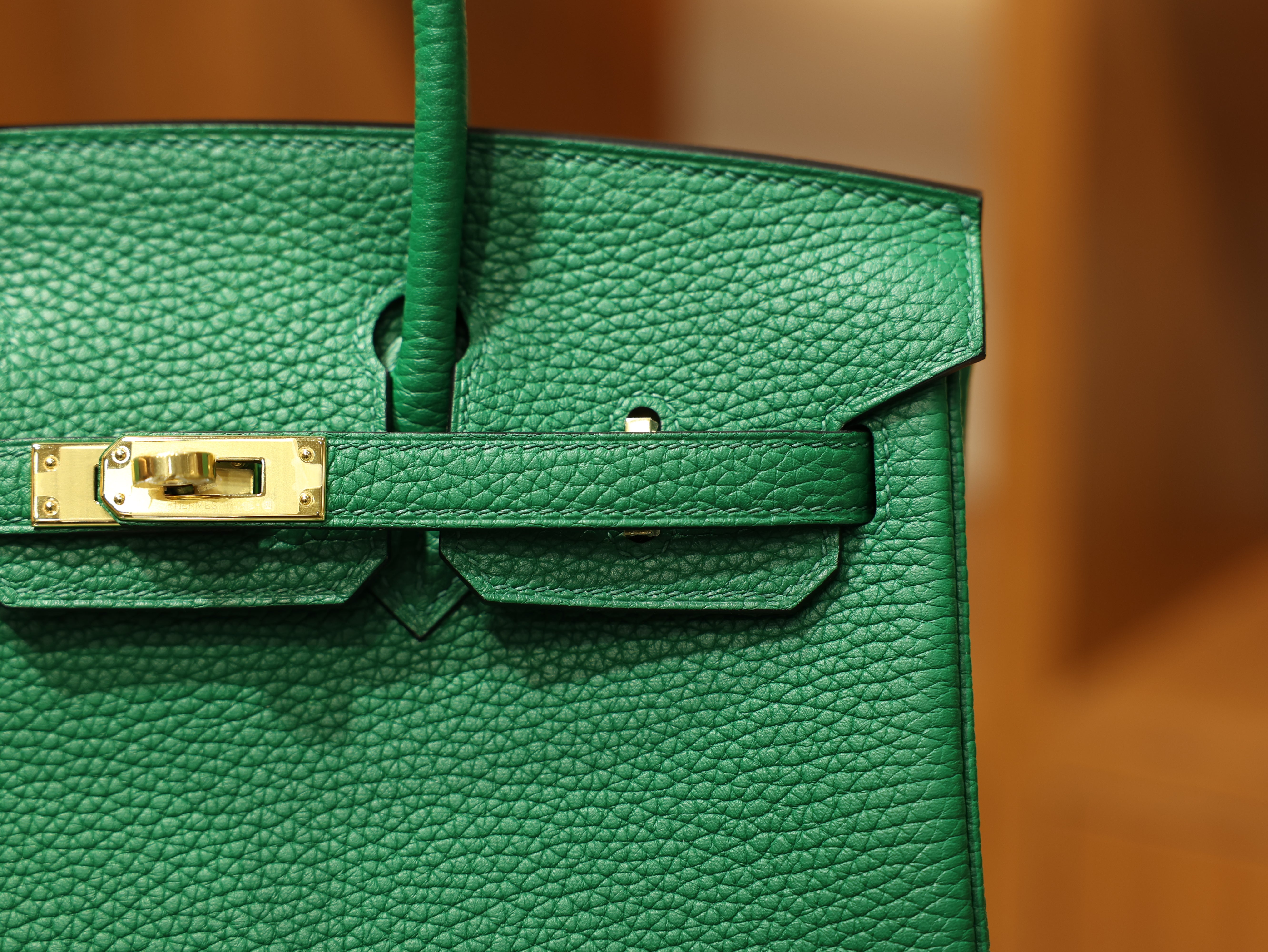 버킨 25 끌레망스 베르트 베르티고 금장