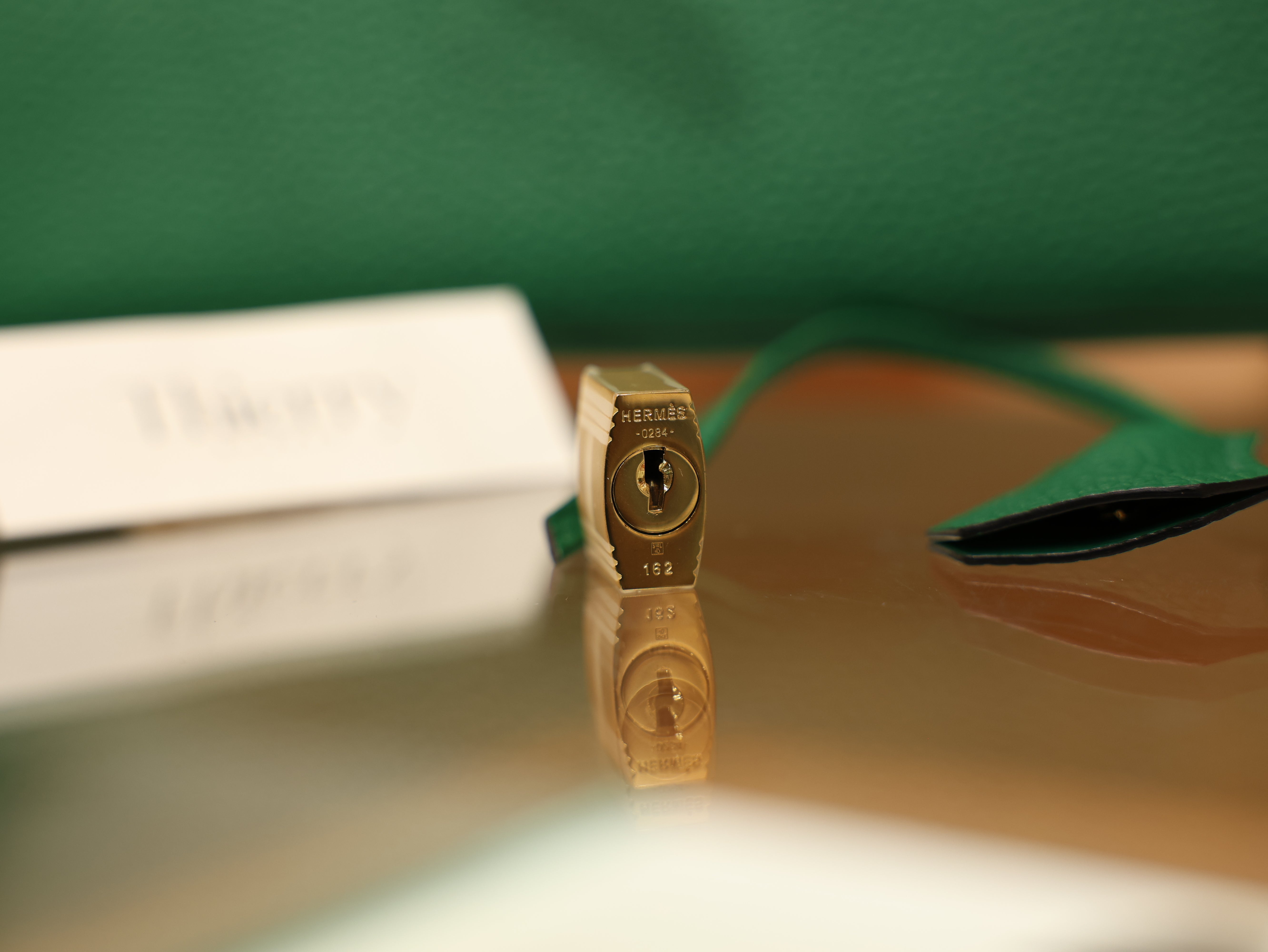 버킨 25 끌레망스 베르트 베르티고 금장