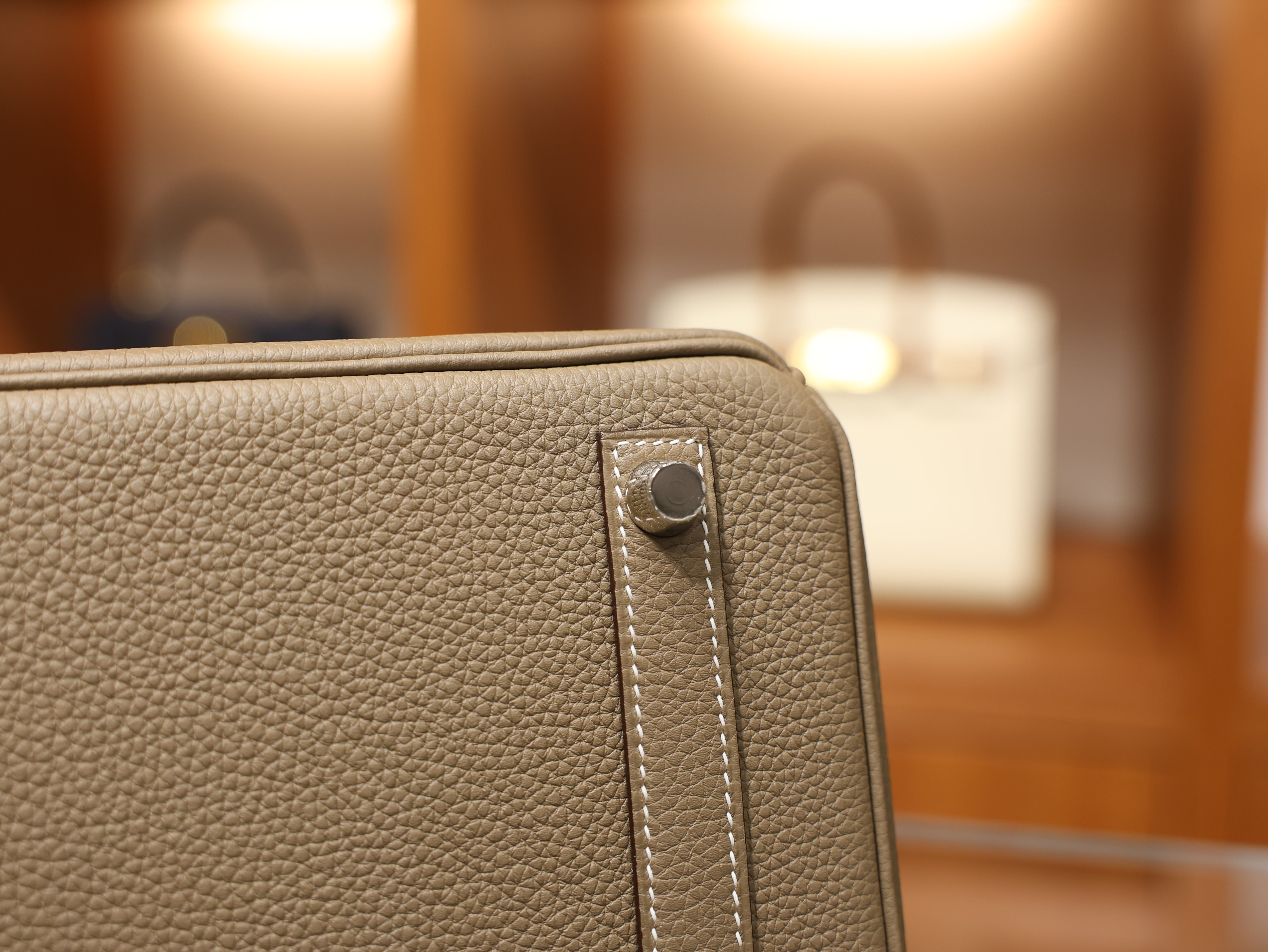 버킨 25 토고 에토프 은장