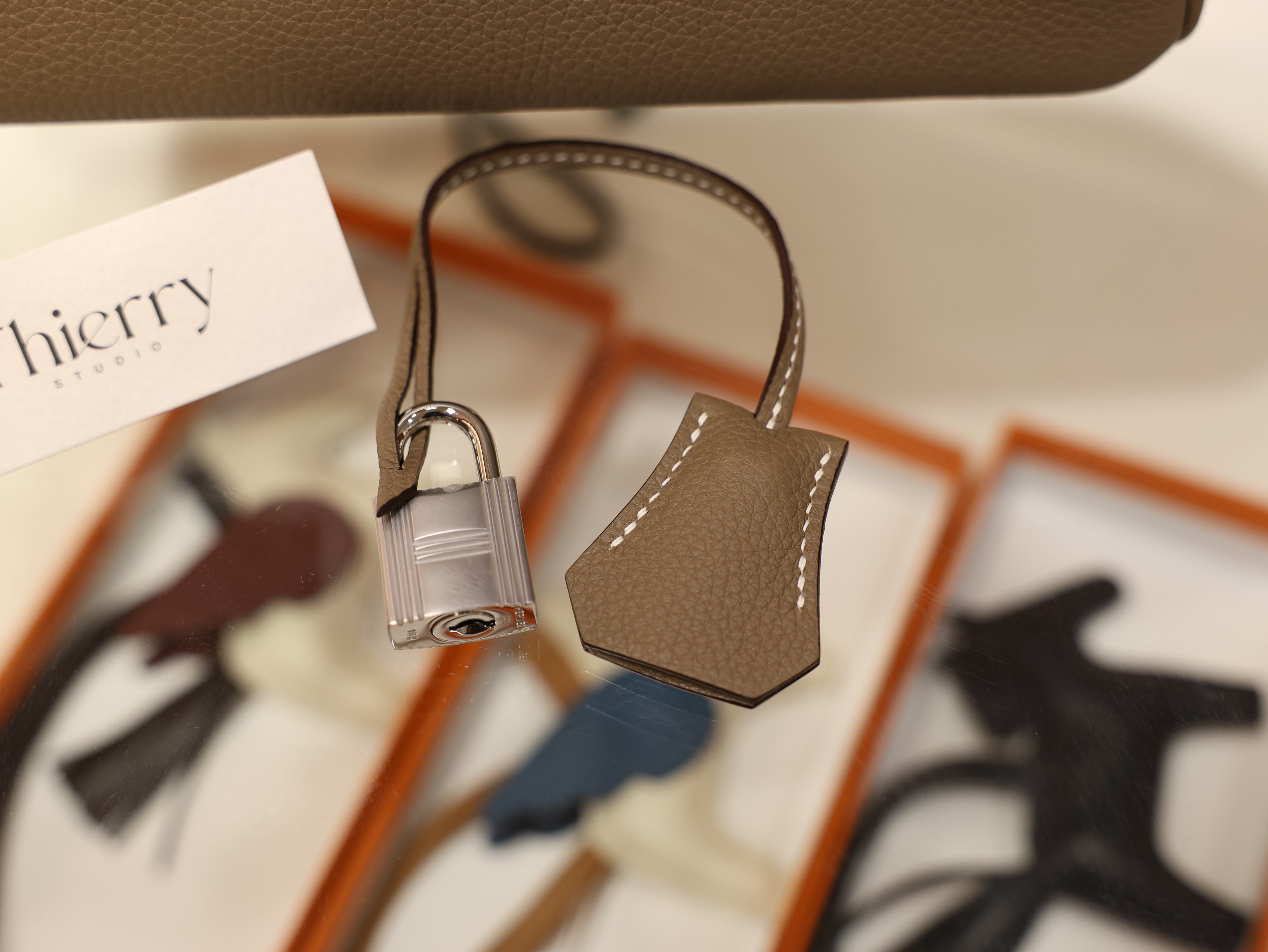 버킨 25 토고 에토프 은장