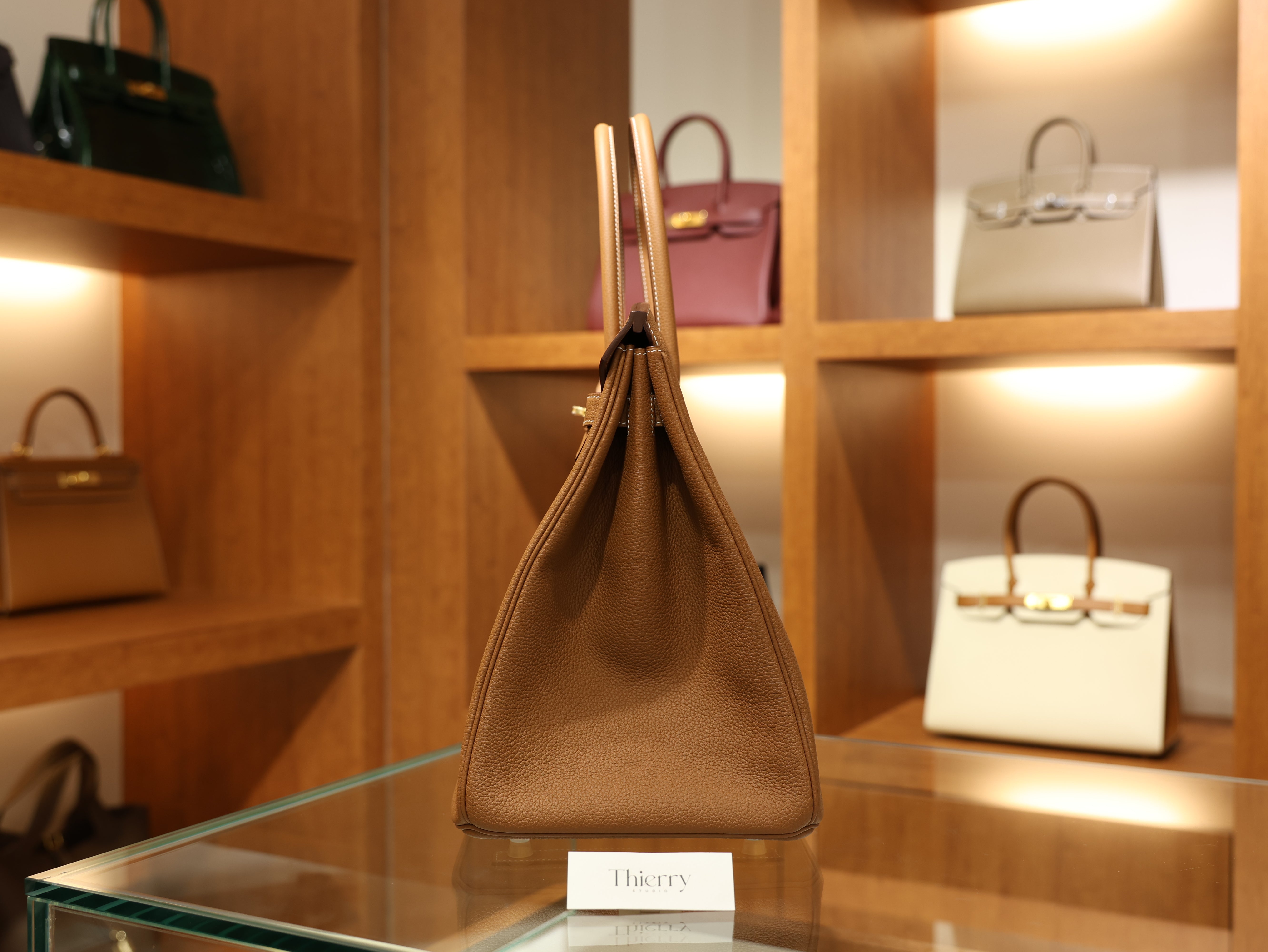 버킨 40 토고 골드 금장