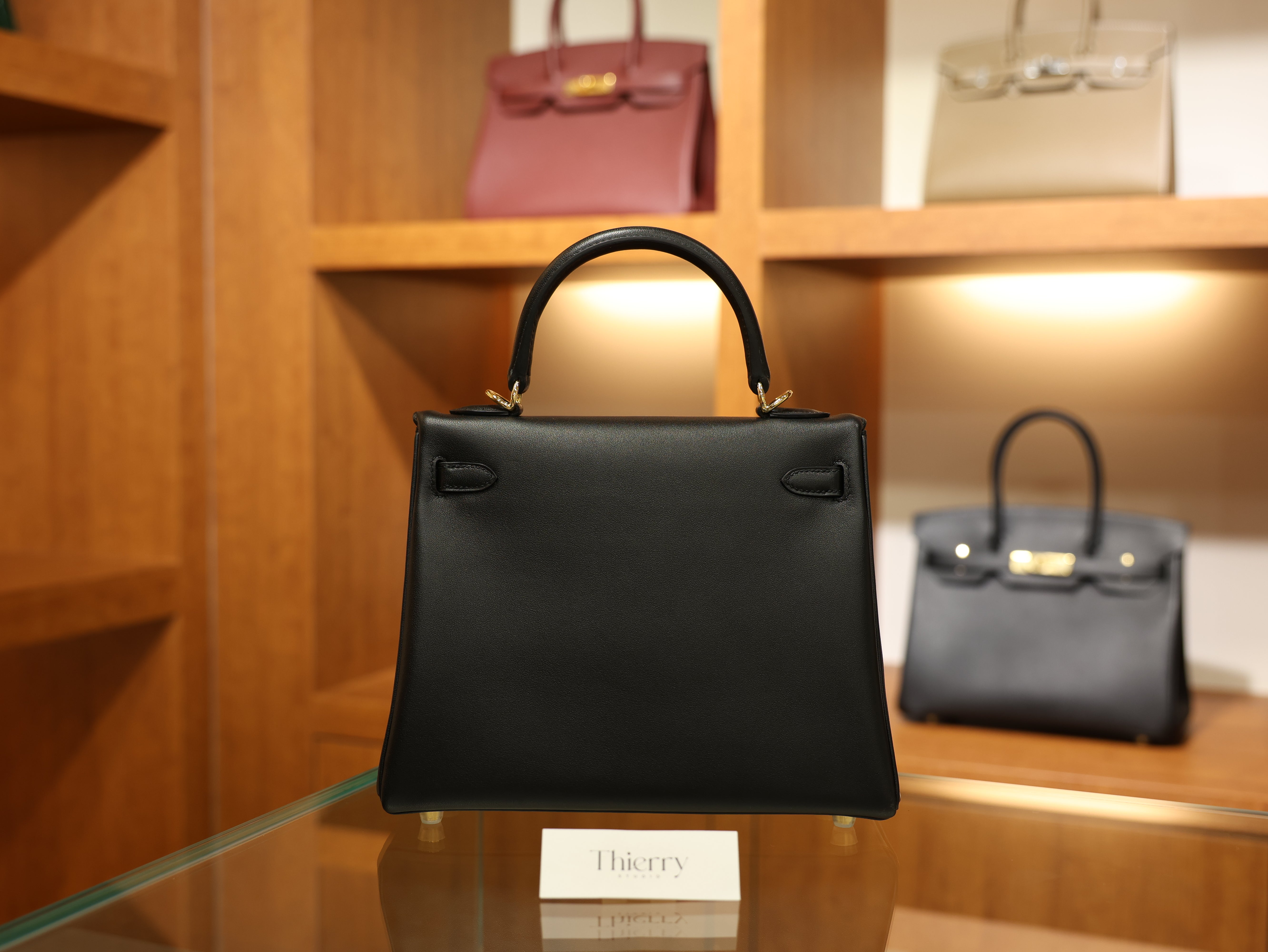 켈리 25 스위프트 블랙 금장