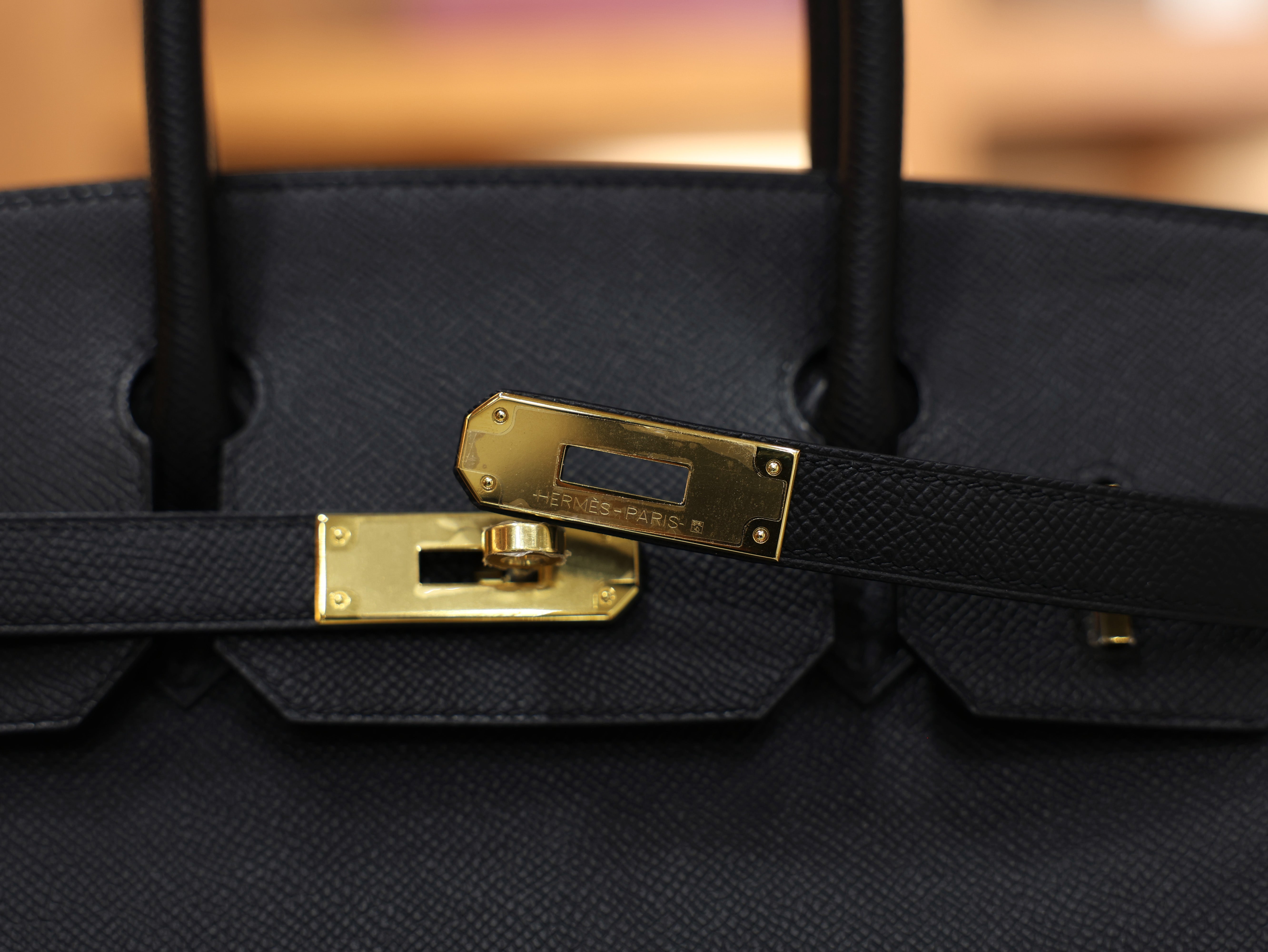 버킨 30 앱송 르투르네 블랙 금장