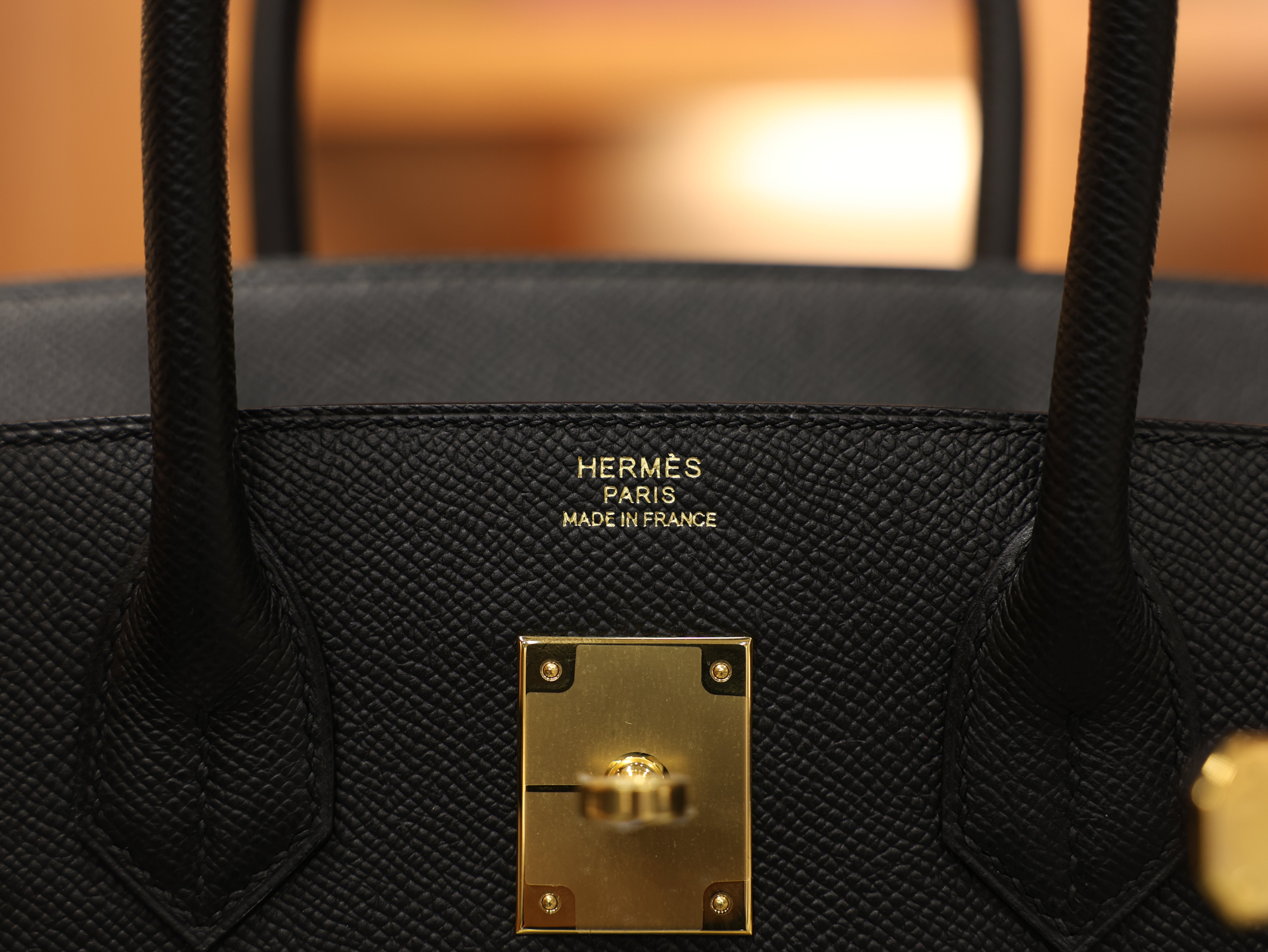 버킨 30 앱송 르투르네 블랙 금장