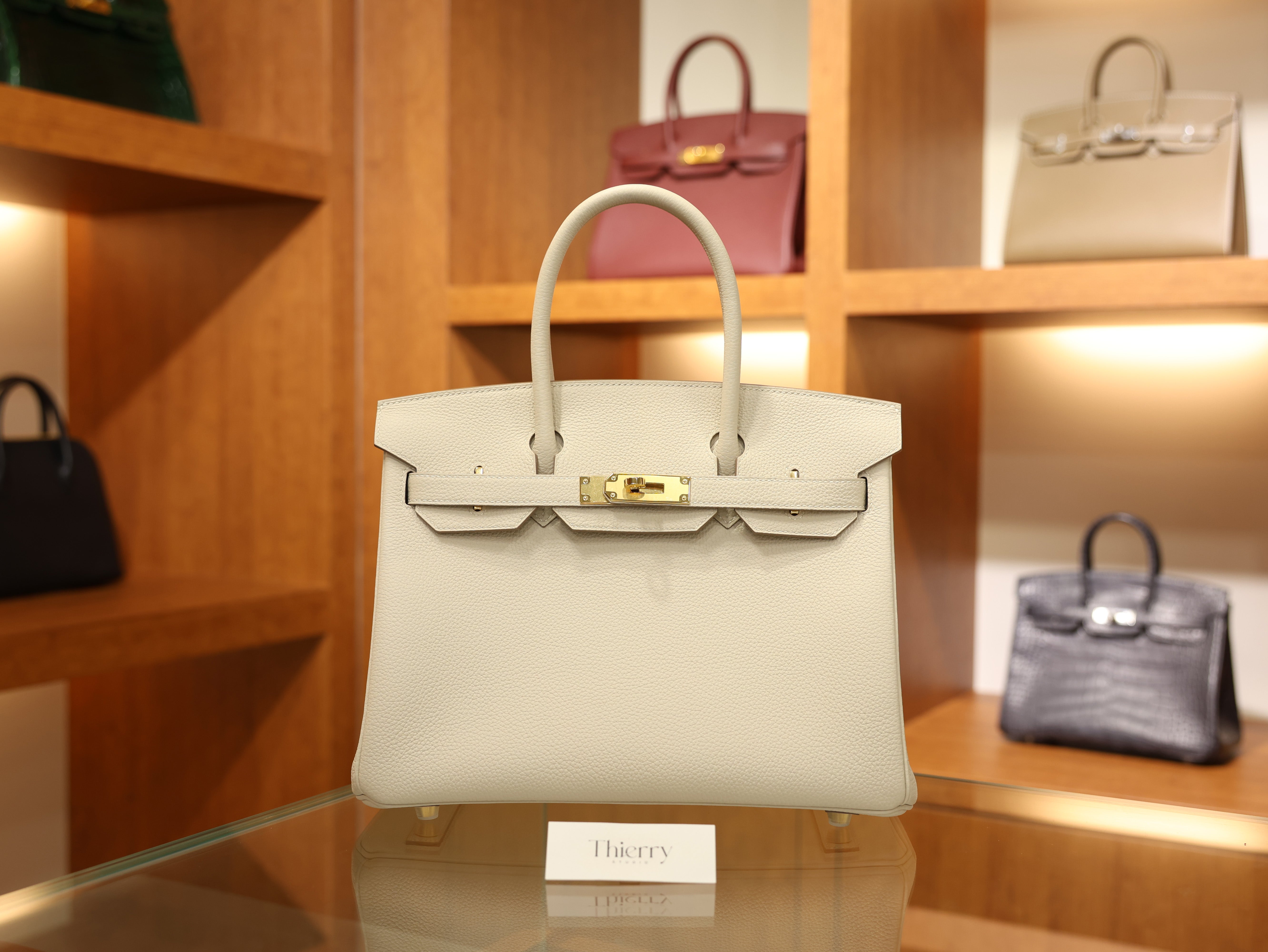 버킨 30 토고 끄레 금장