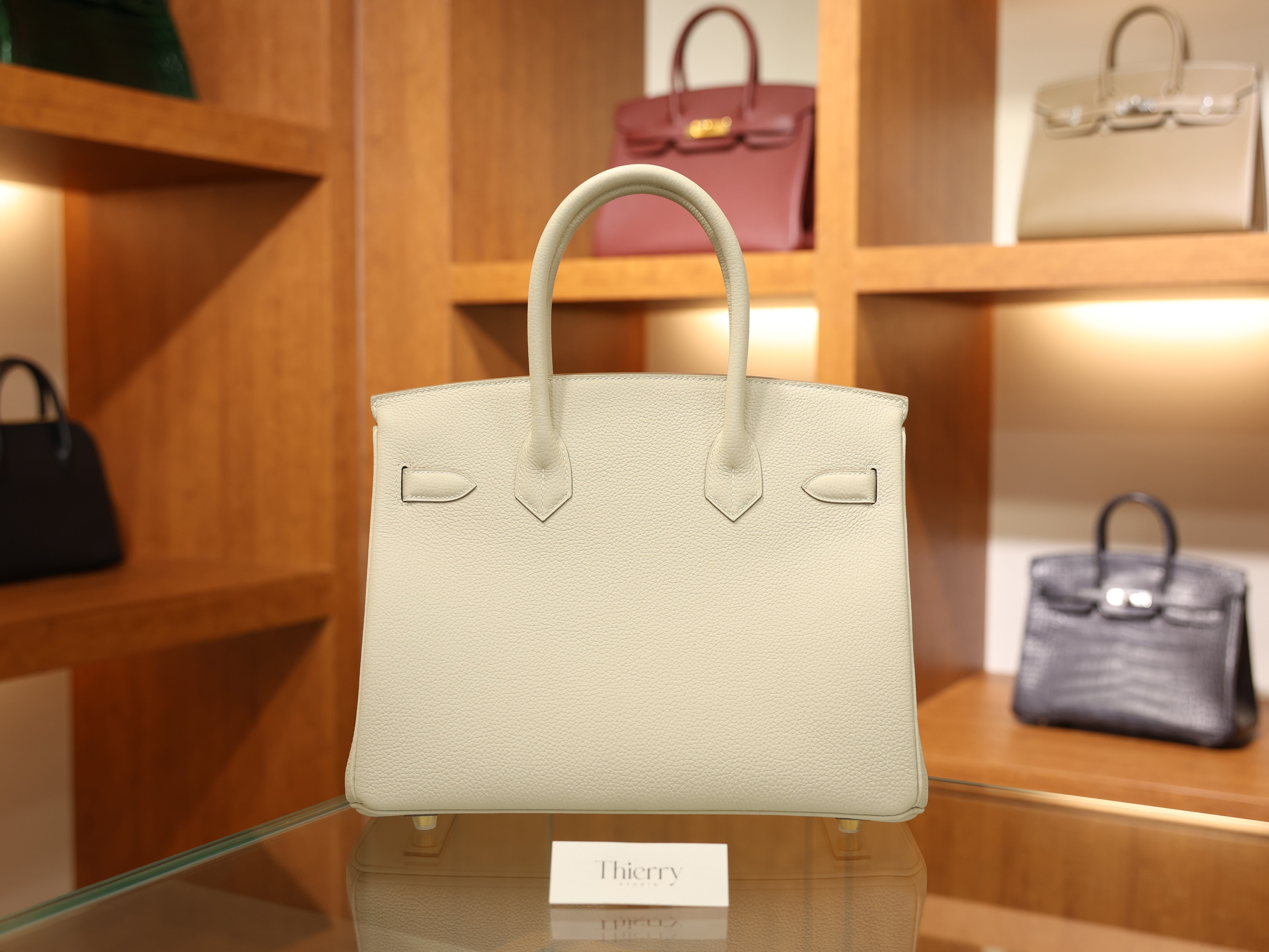 버킨 30 토고 끄레 금장