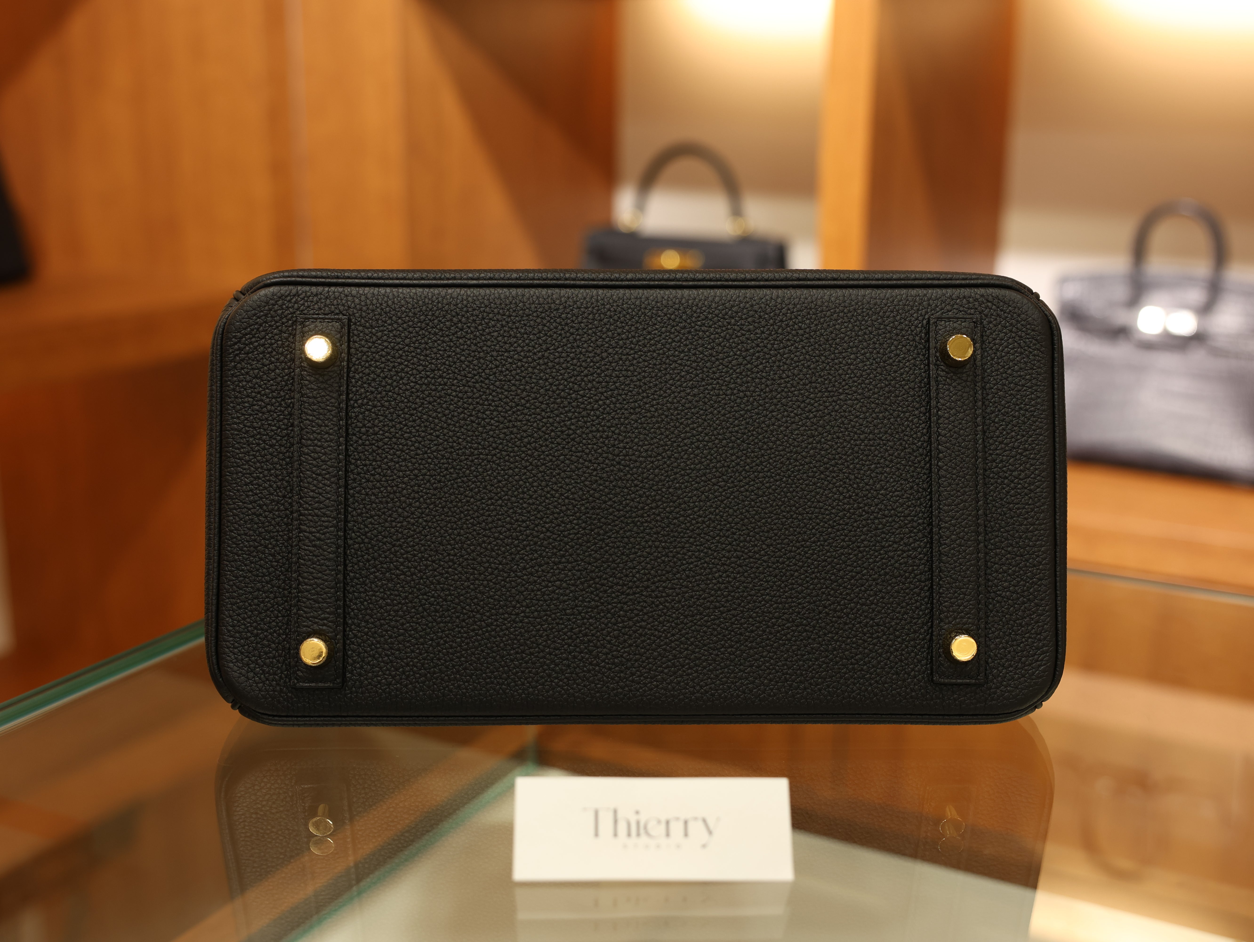 버킨 30 토고 블랙 금장