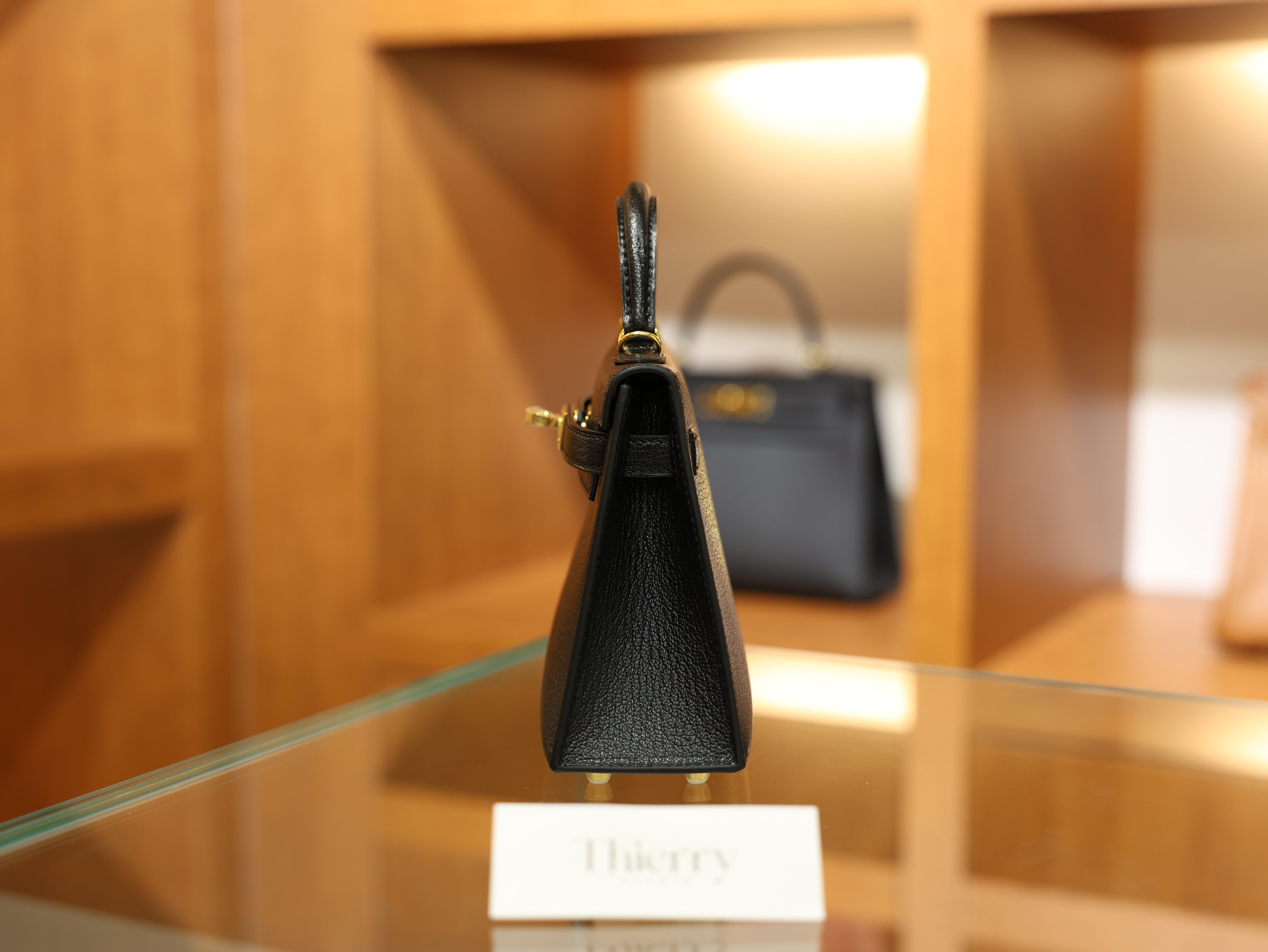 미니 켈리 미조레 블랙 금장