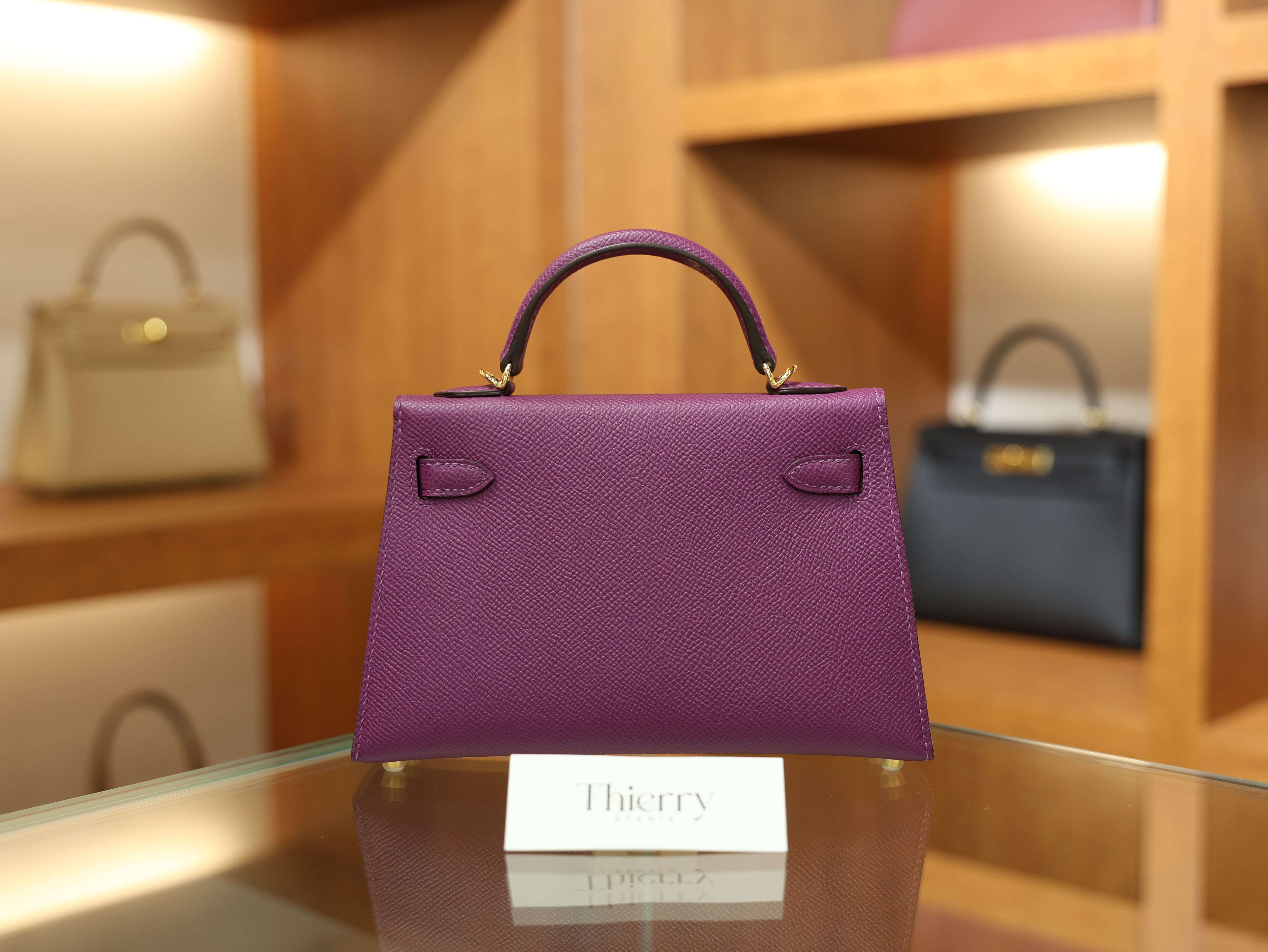 미니 켈리 앱송 아네모네 금장