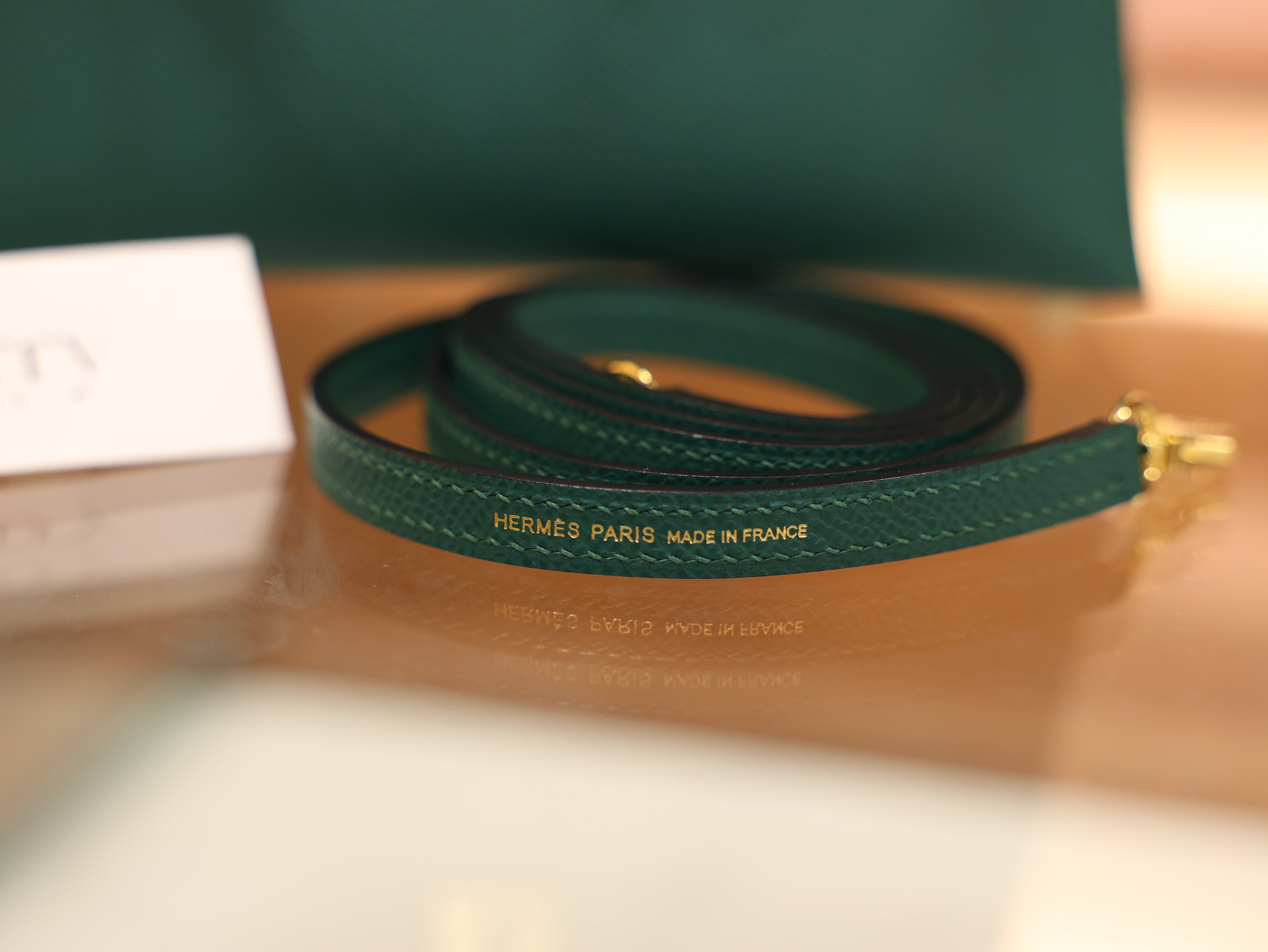 미니 켈리 앱송 말라카이트 금장