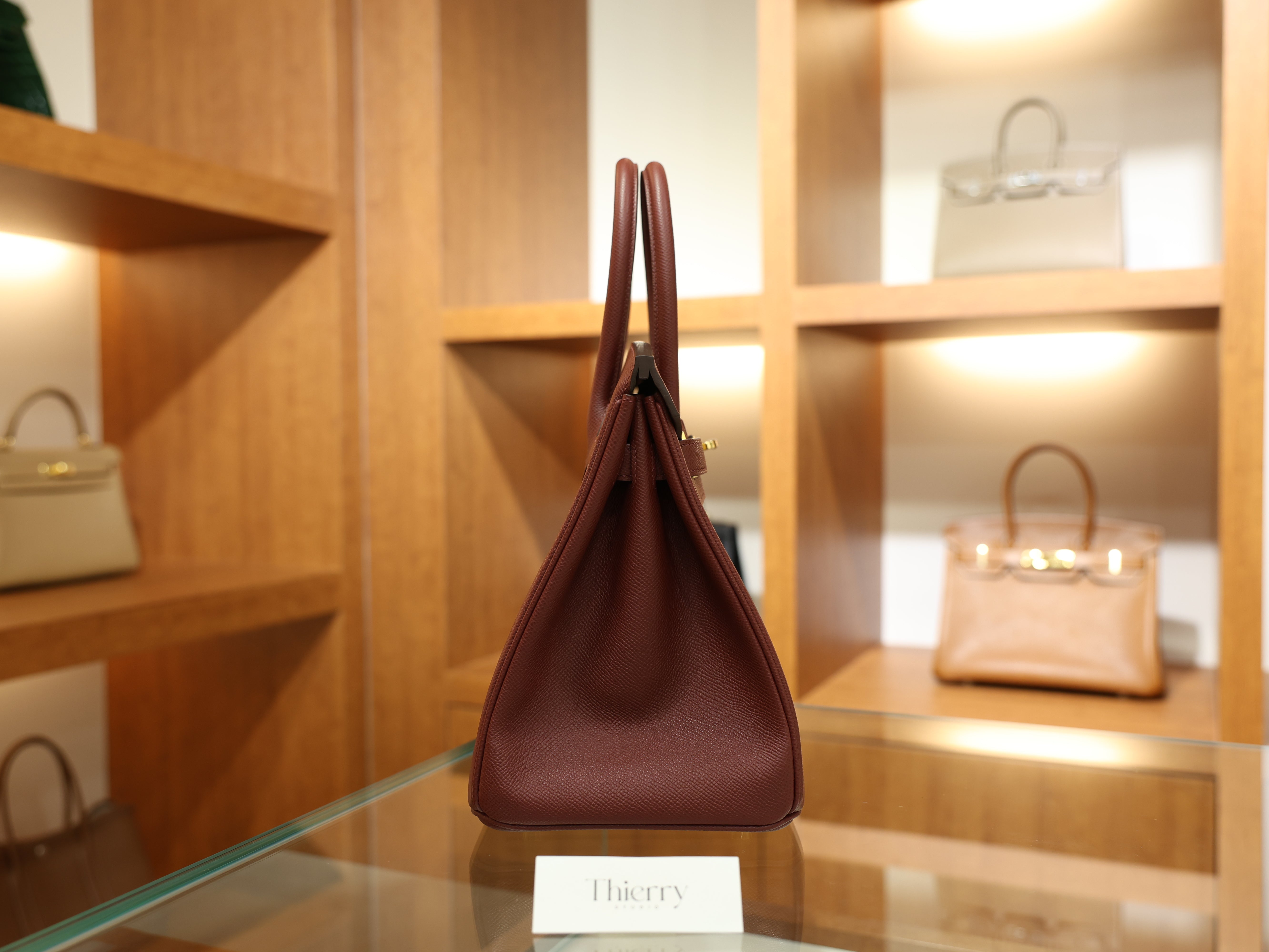 버킨 30 앱송 르투르네 루즈아쉬 금장