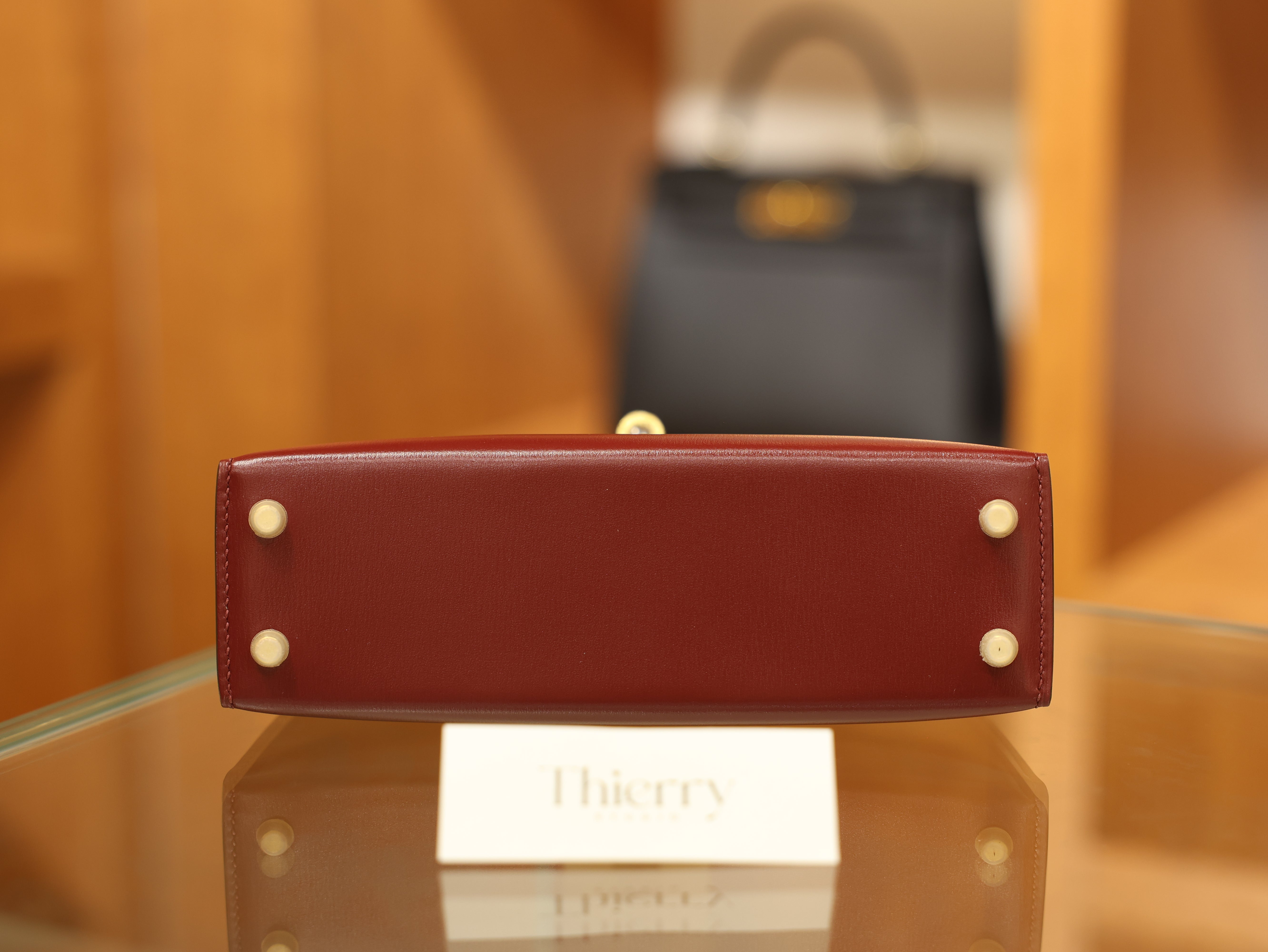 미니 켈리 복스 루즈아쉬 금장