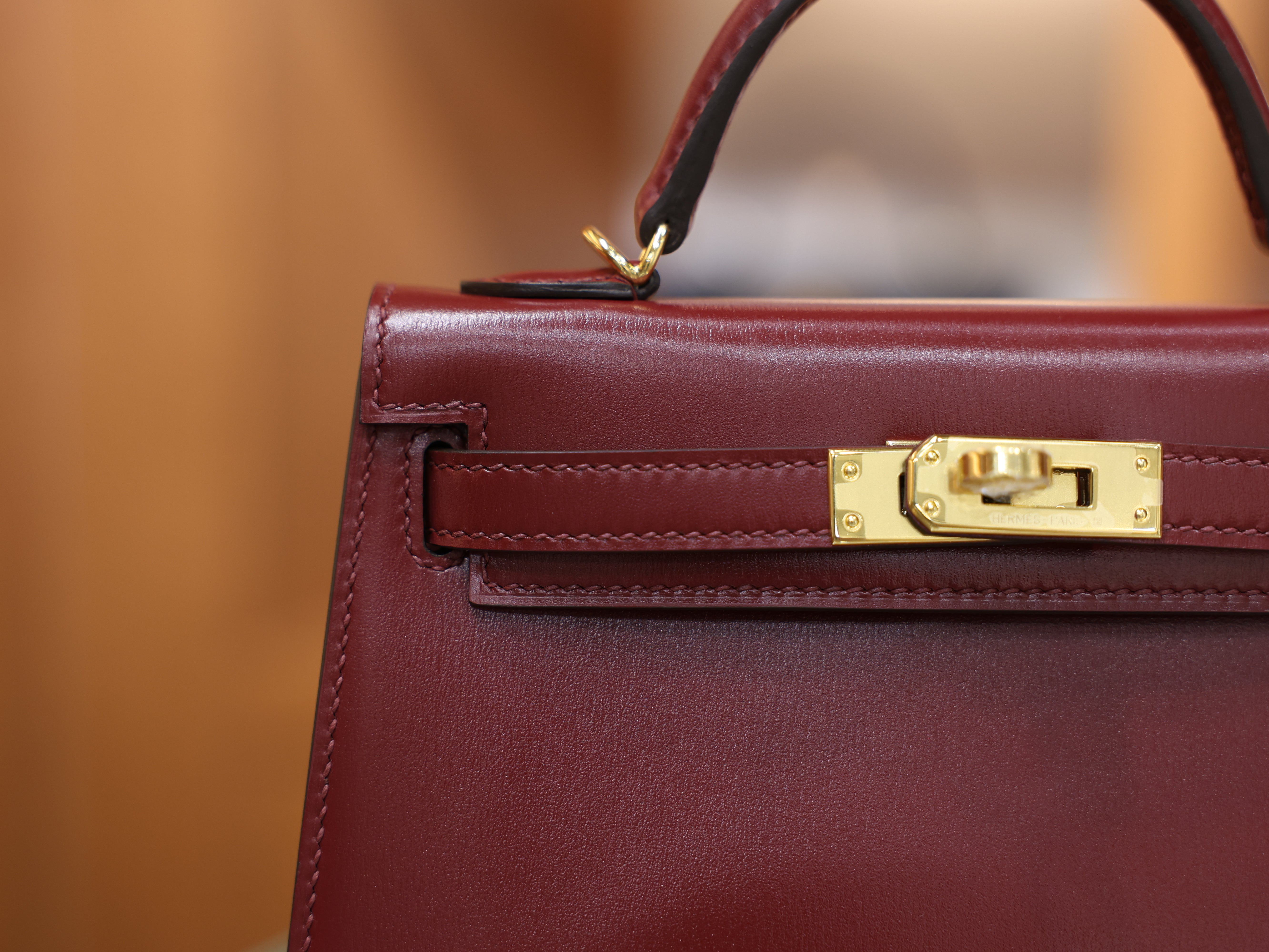 미니 켈리 복스 루즈아쉬 금장