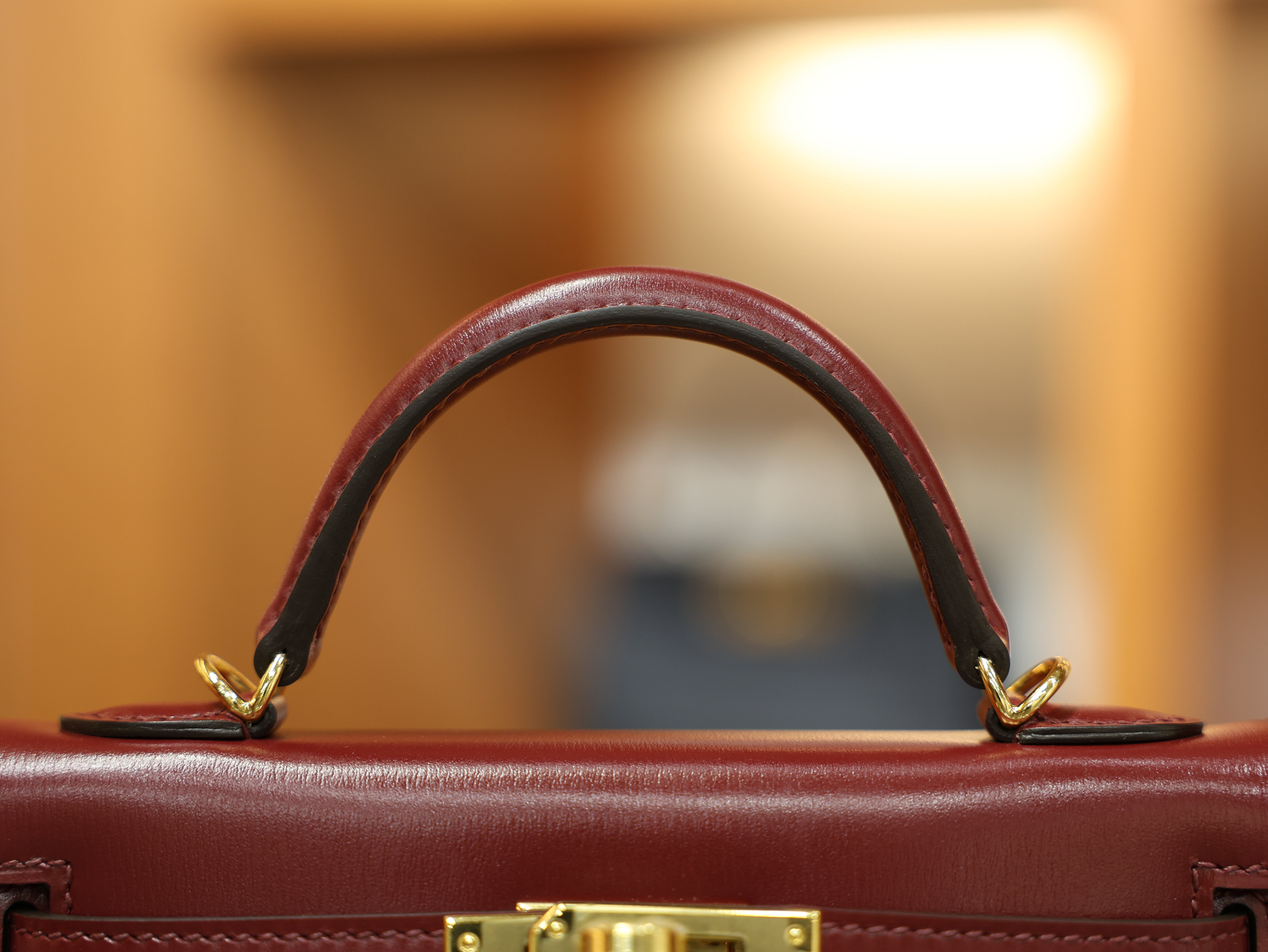 미니 켈리 복스 루즈아쉬 금장