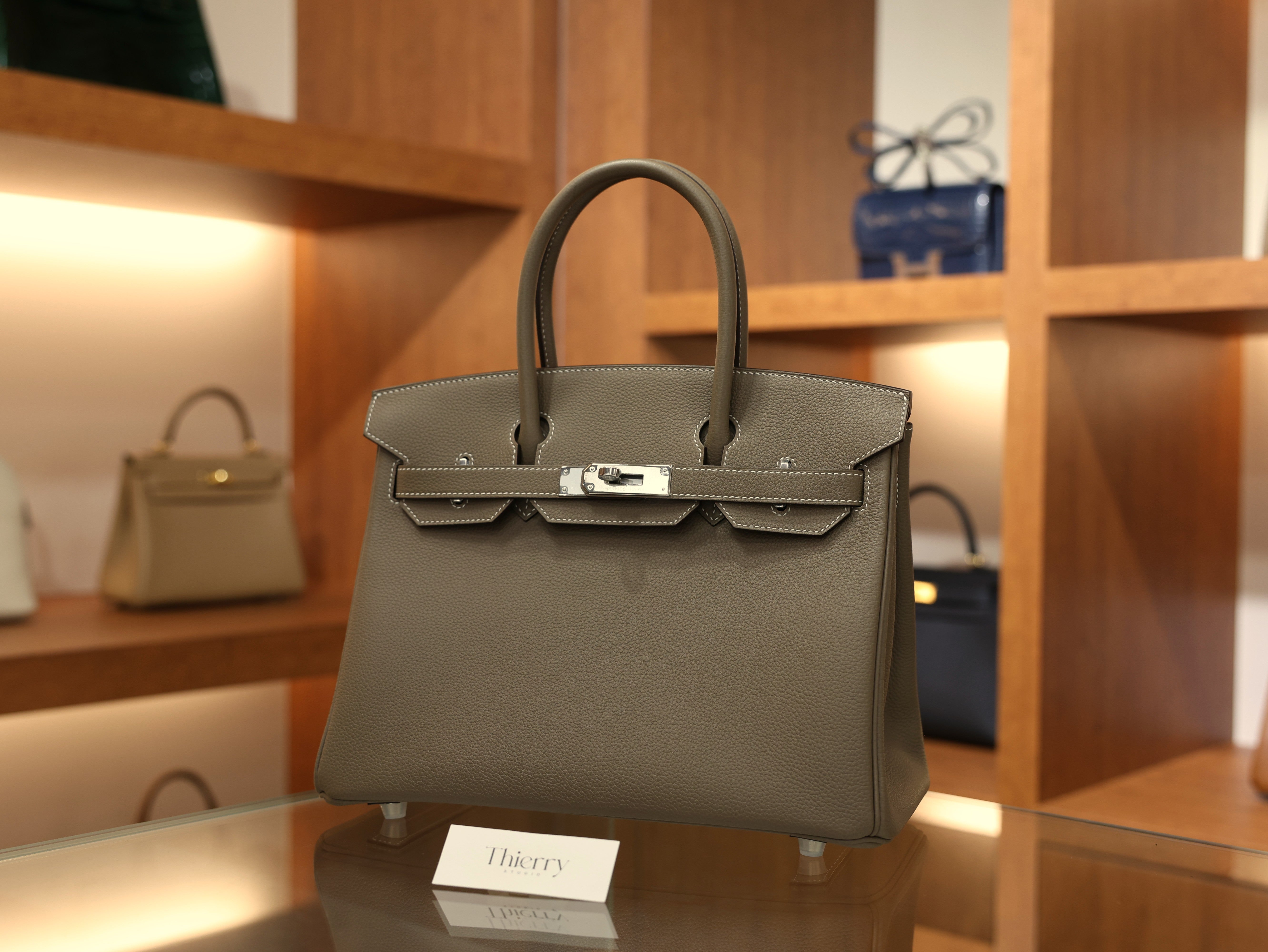 버킨 30 토고 에토프 은장