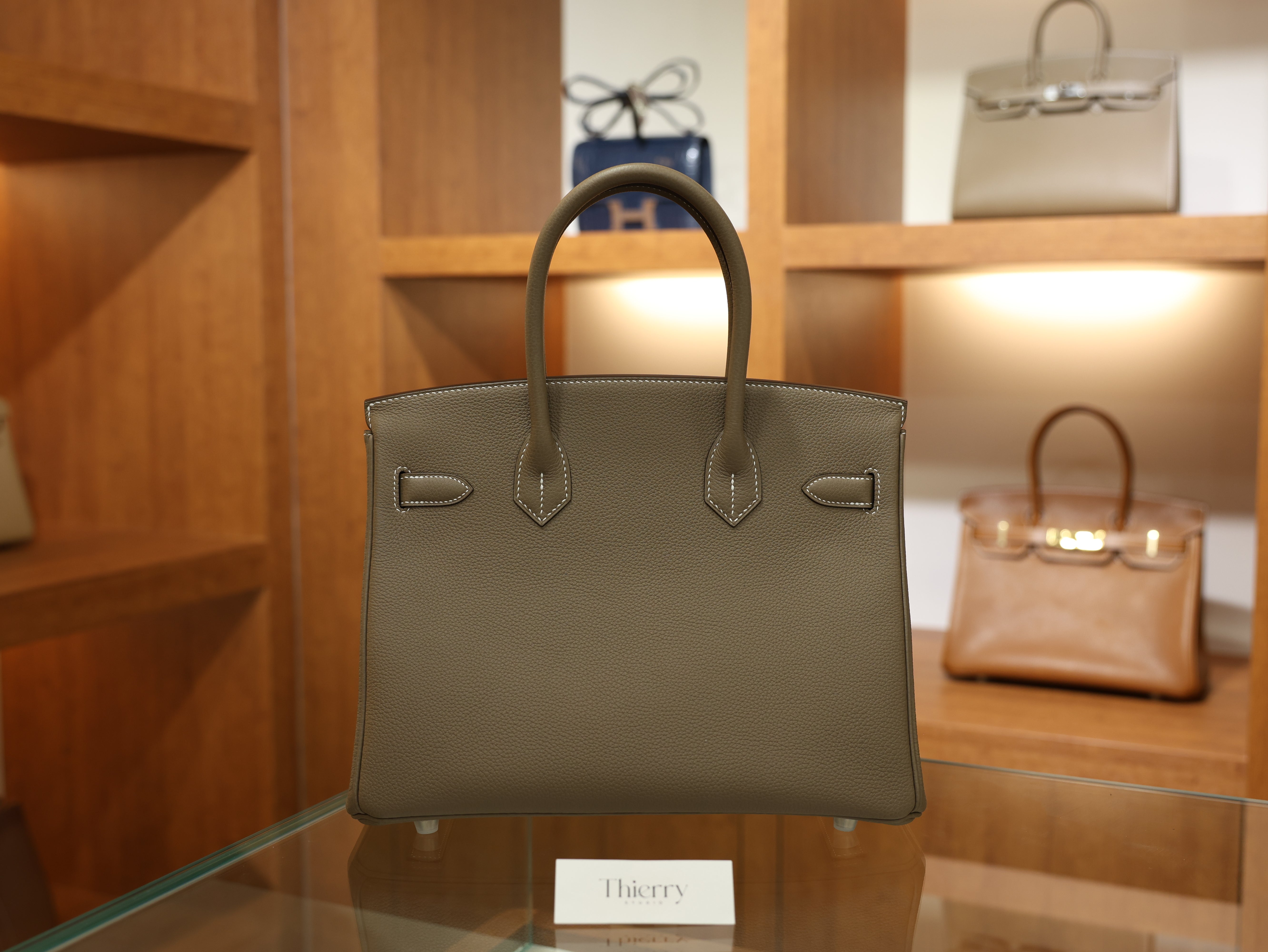 버킨 30 토고 에토프 은장