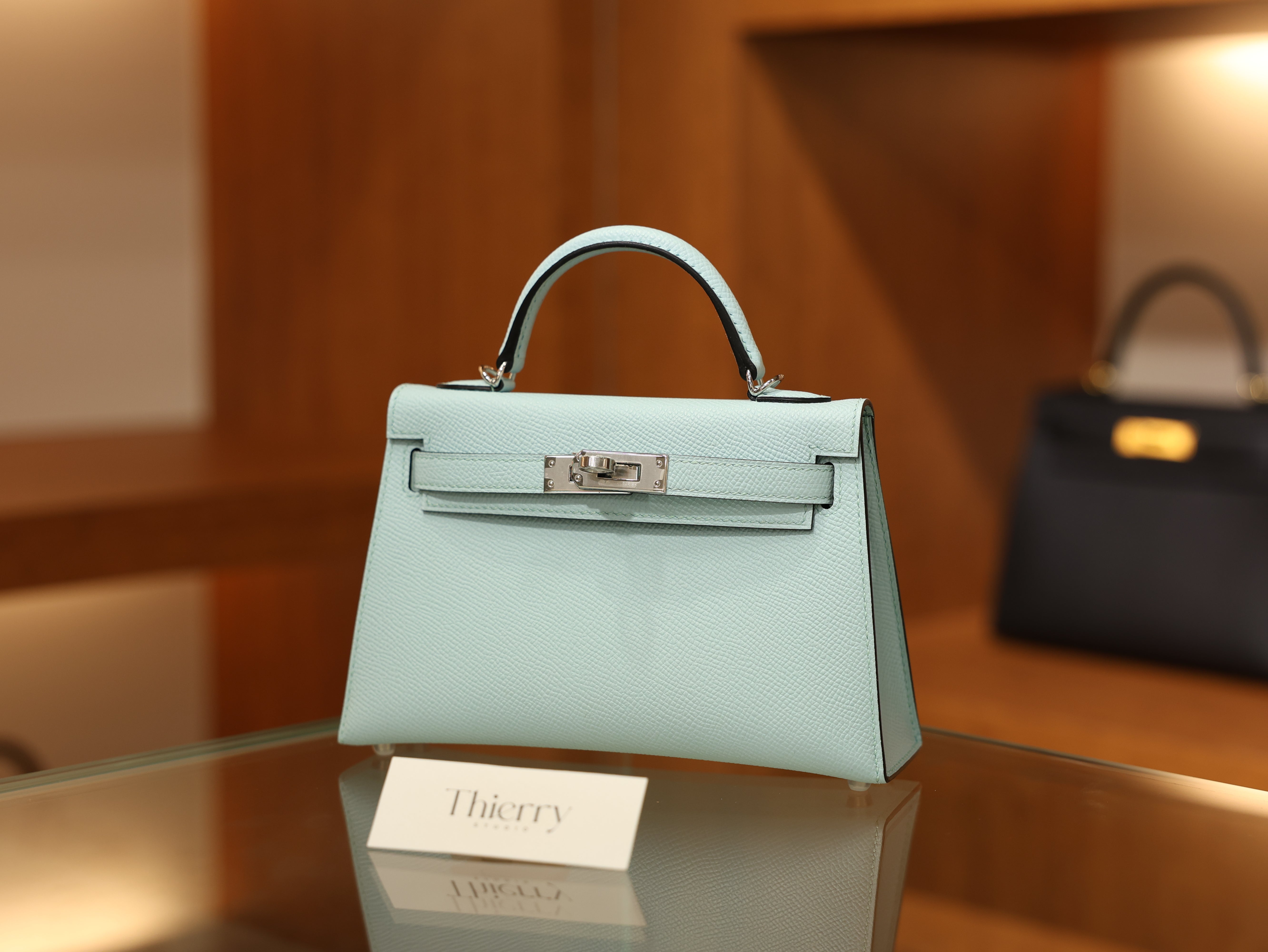 미니 켈리 앱송 블루 제피르 은장