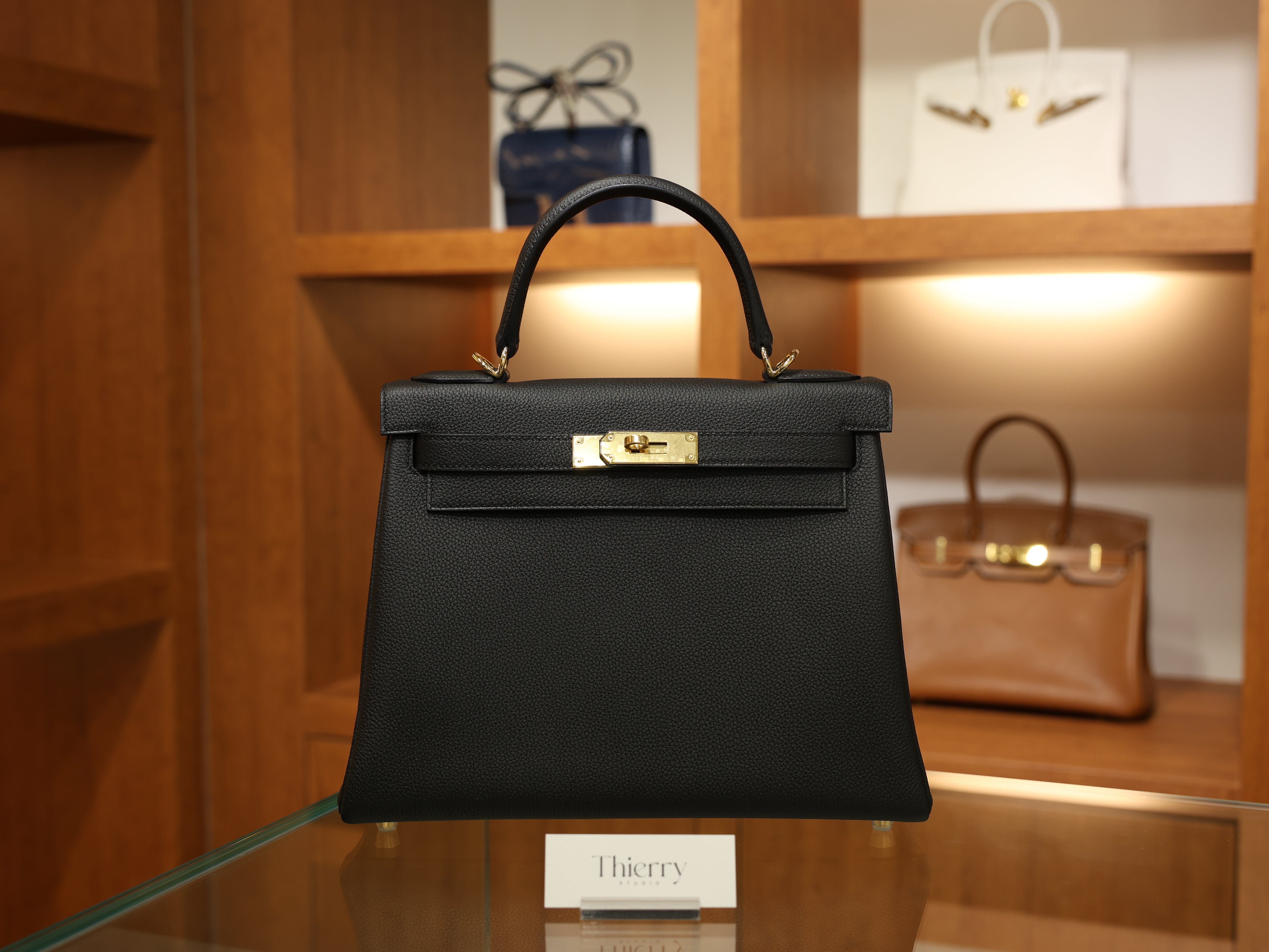 켈리 28 토고 블랙 금장