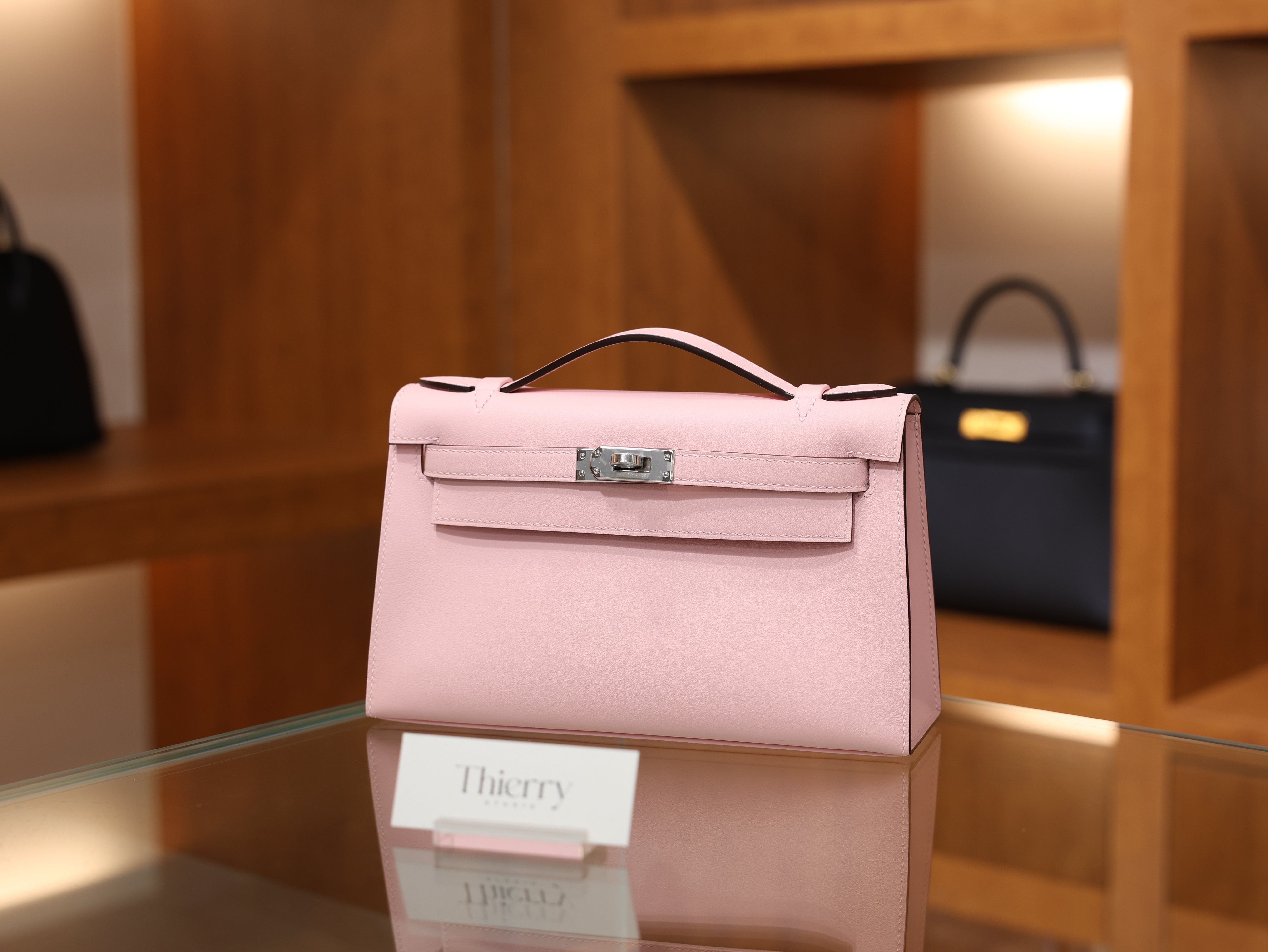 켈리 포쉐트 스위프트 로즈사쿠라 은장