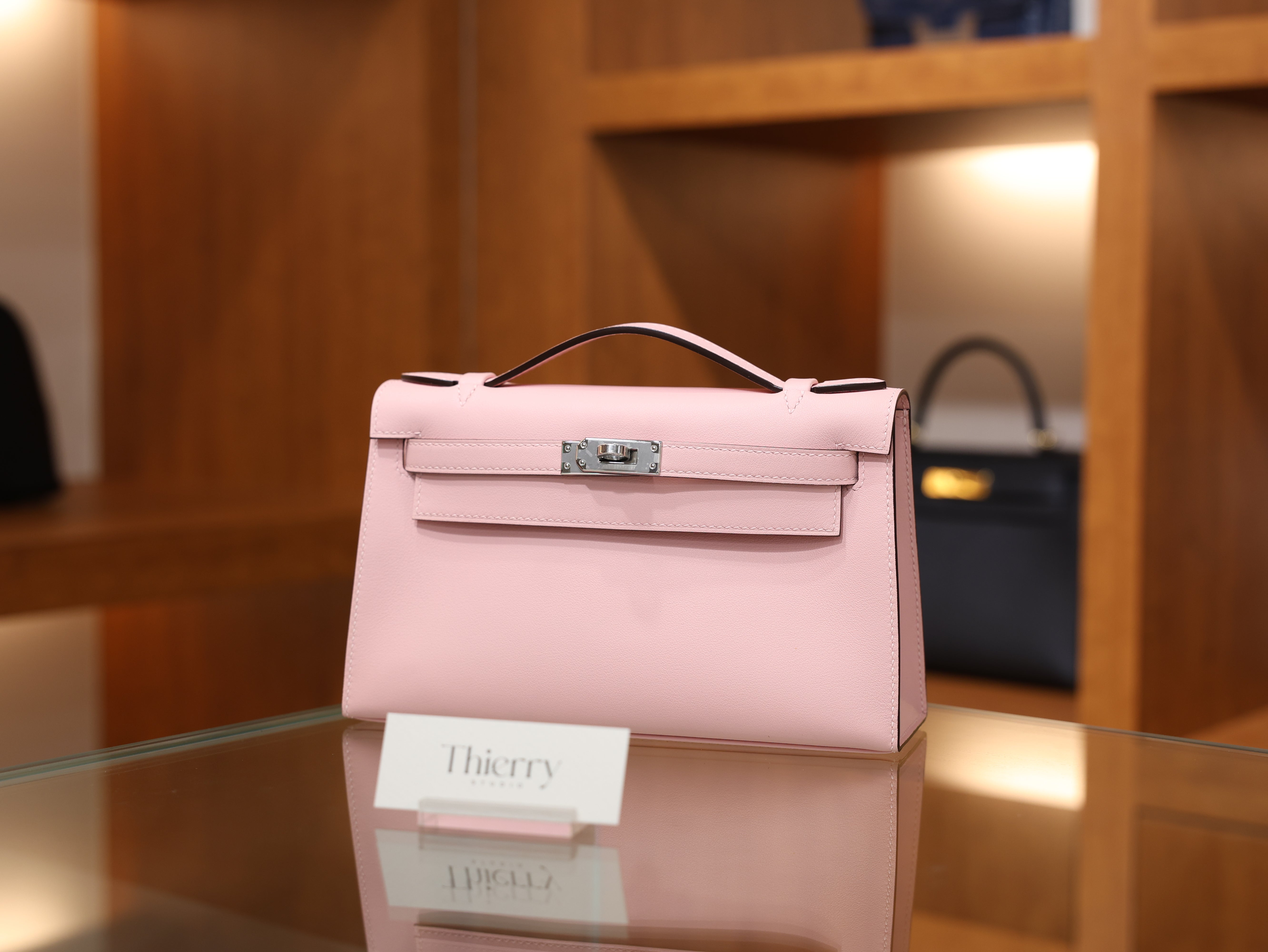 켈리 포쉐트 스위프트 로즈사쿠라 은장