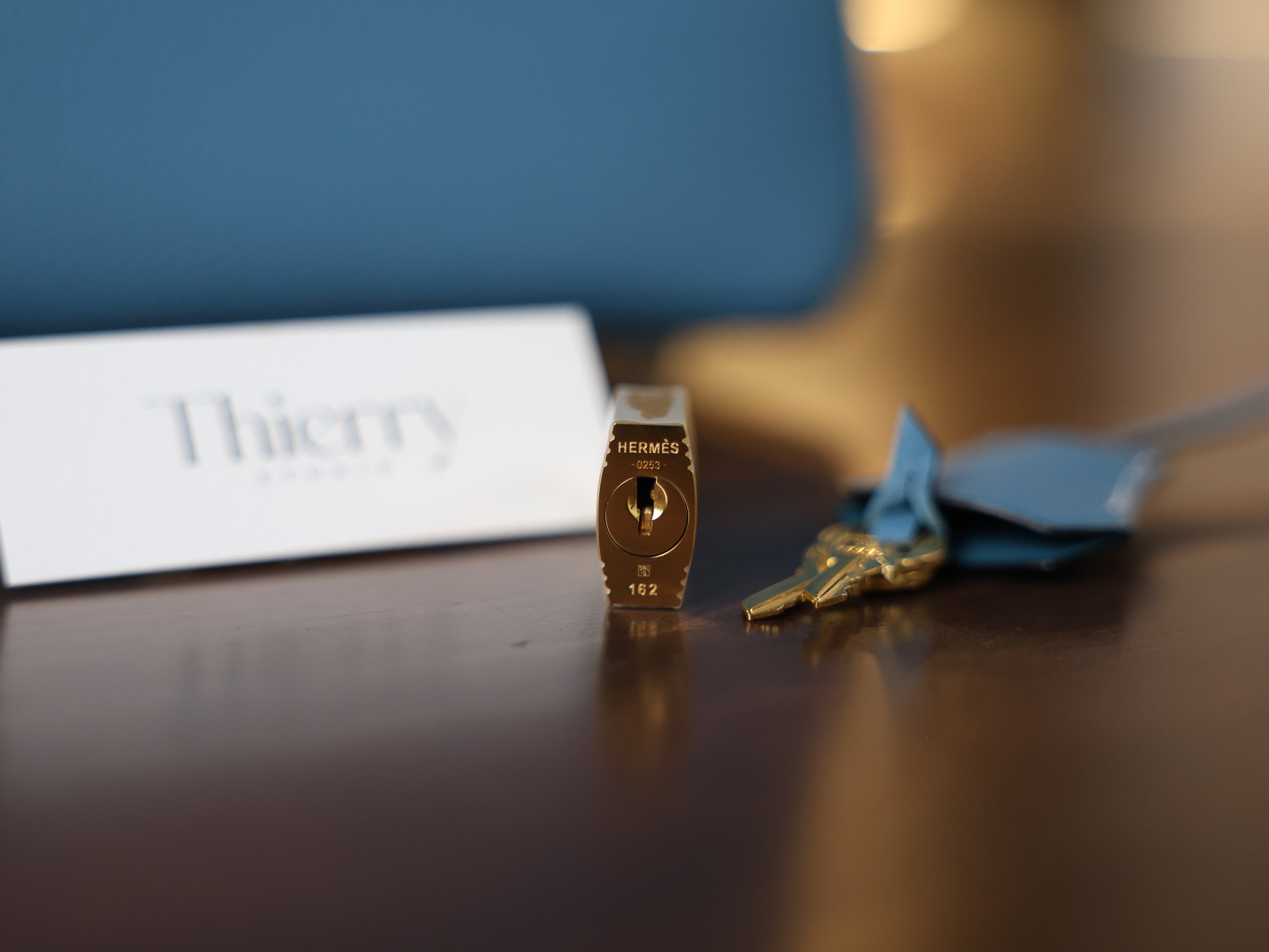 버킨 25 토고 블루진 금장